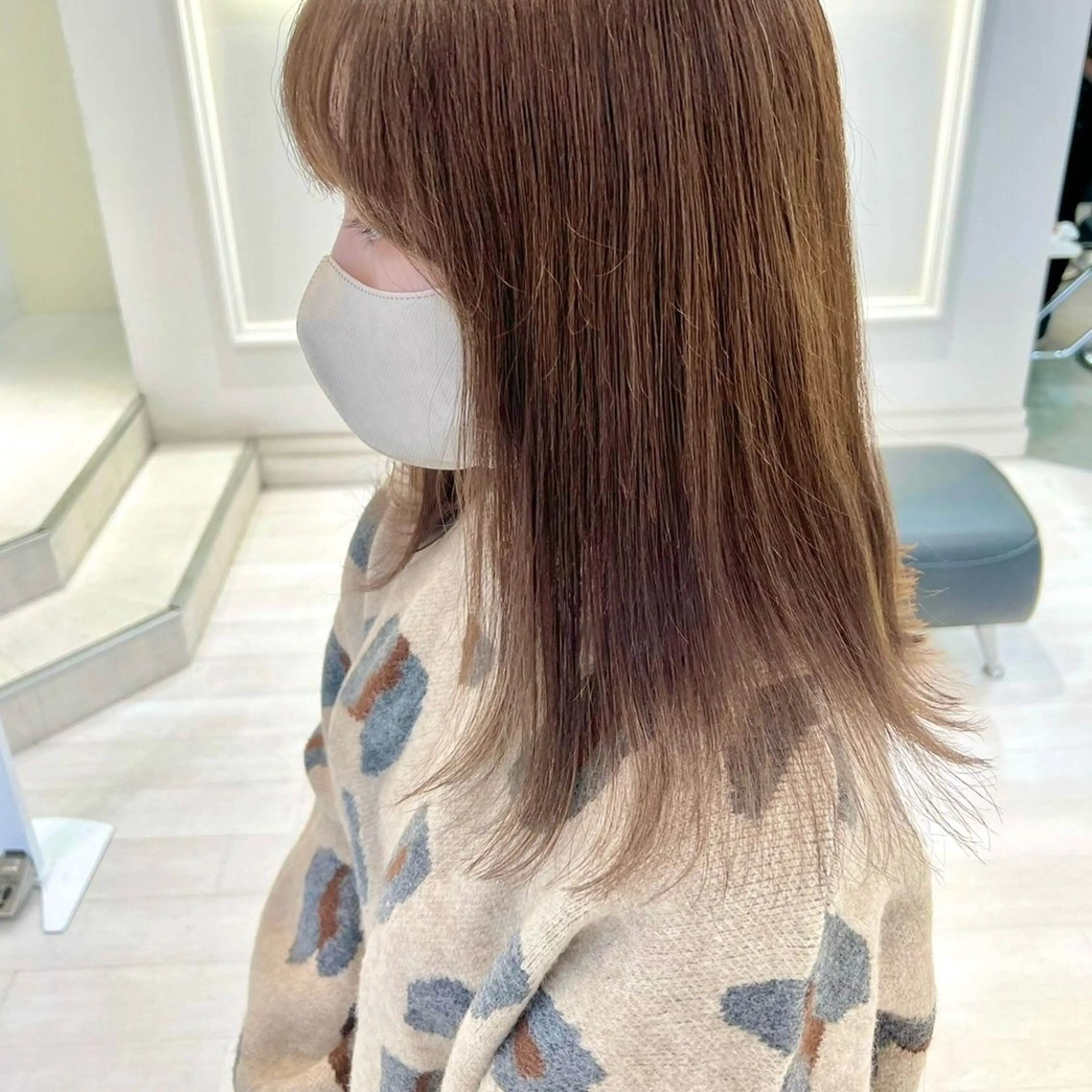 セミロング カット ヘアカラー ParveMix / 横谷 日菜子 ❤︎のヘアスタイル