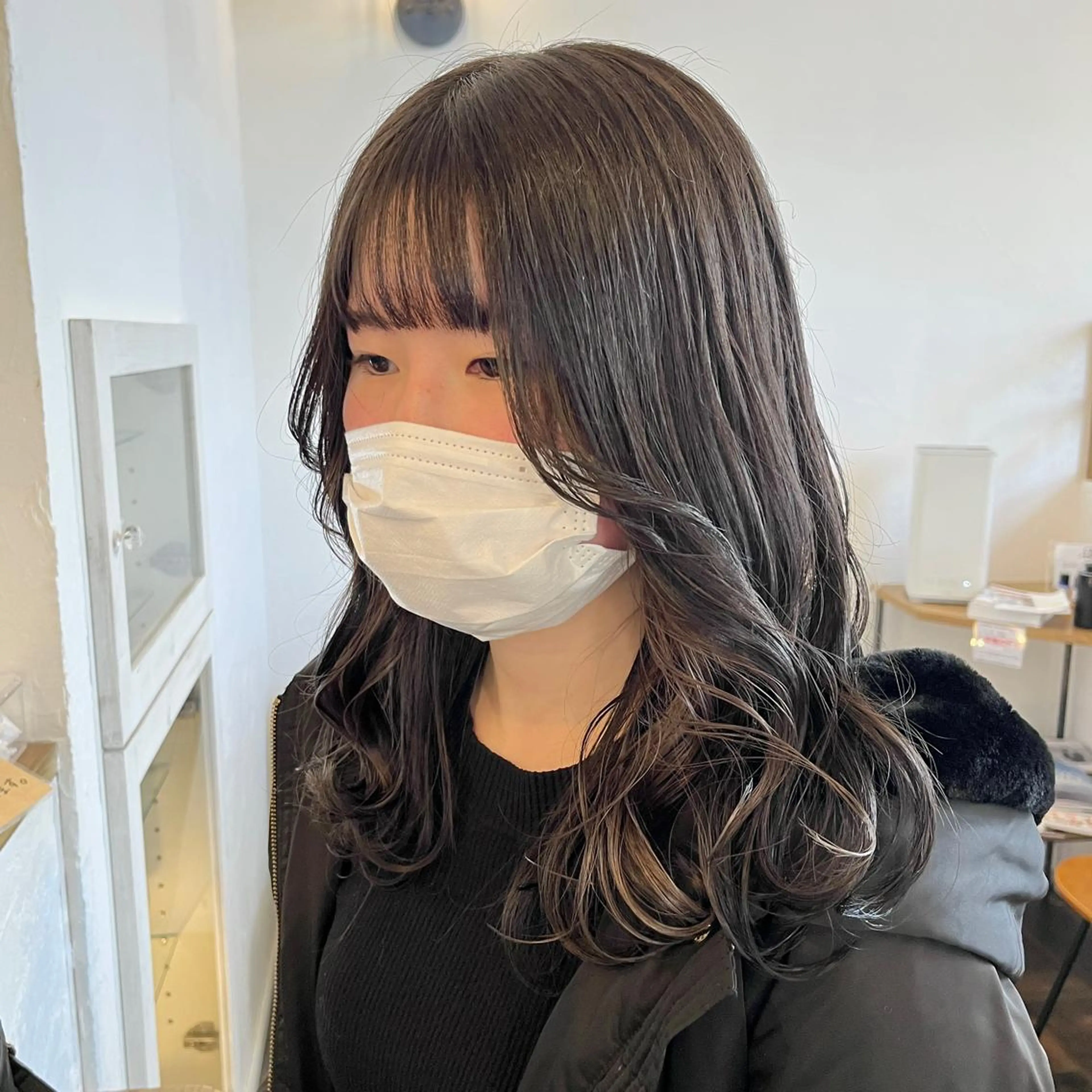 セミロング カラー インナーカラー 伊藤ゆかり/髪質改善 /透明感カラーのヘアスタイル