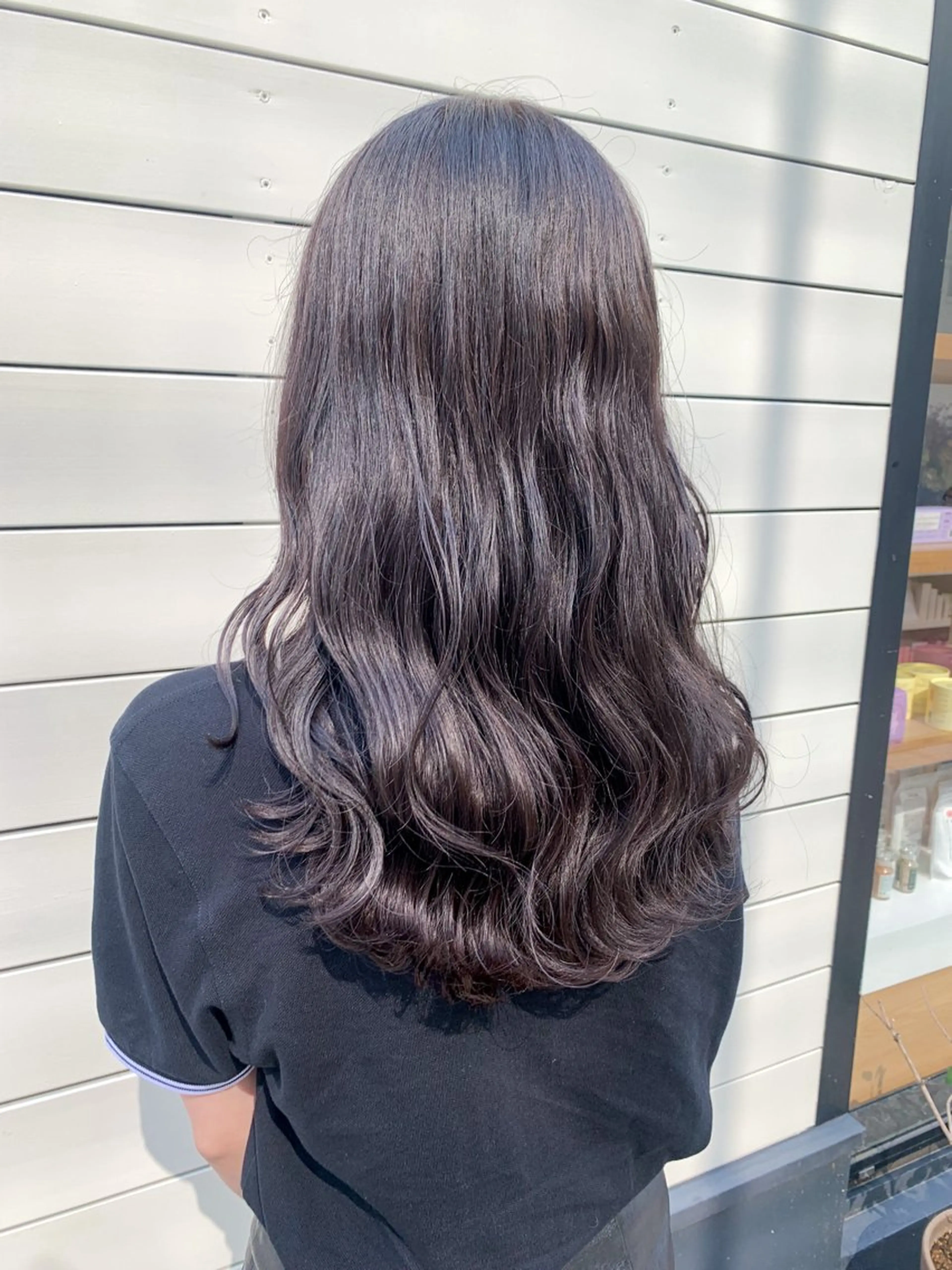 ロング カラー ヘアアレンジ カット ヘアカラー トリートメント yuka .のヘアスタイル