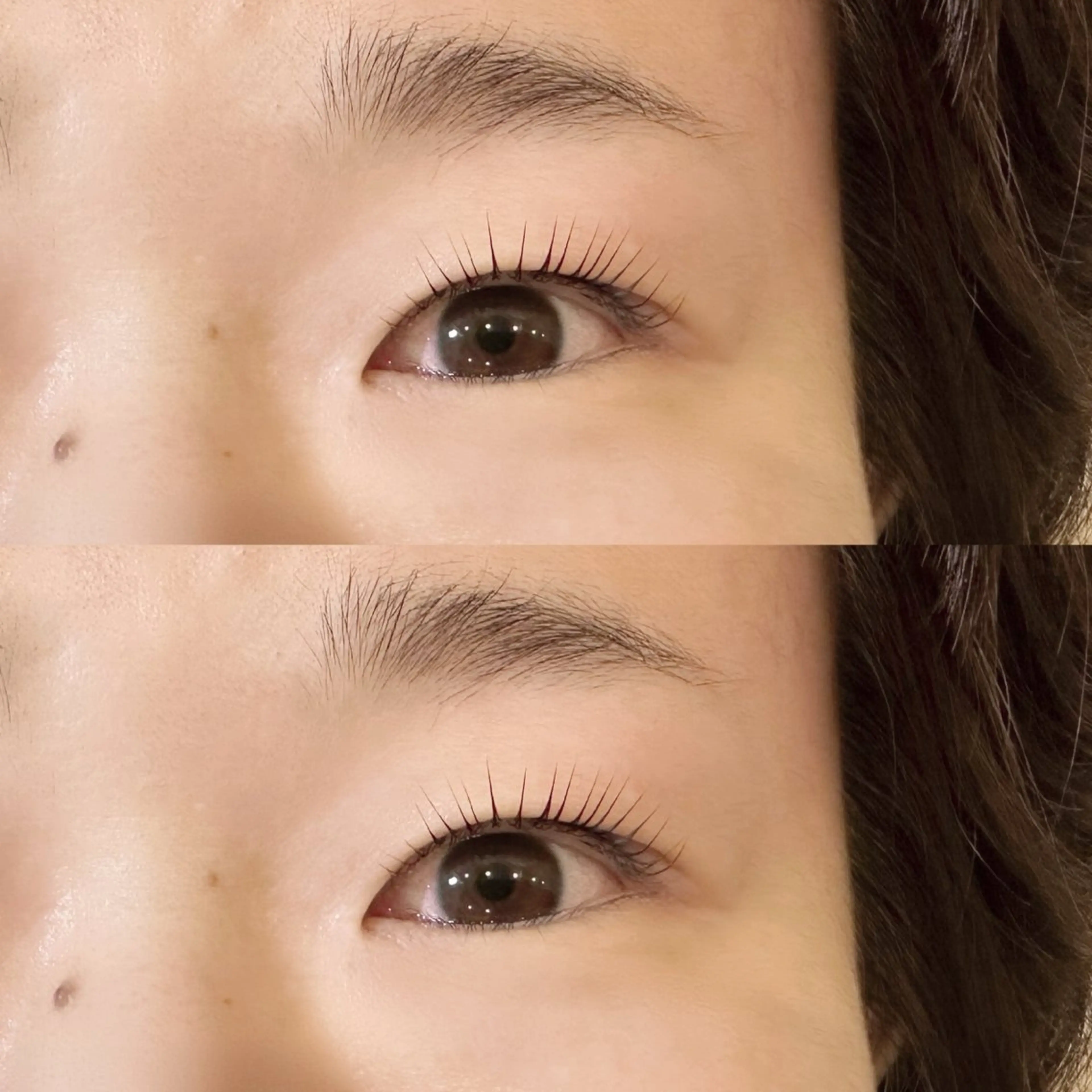 マツエク・マツパ Lカール 一重×まつ毛パーマ マツパ be_beauty　studio 中目黒所属・中目黒 suzukaのマツエク・マツパデザイン