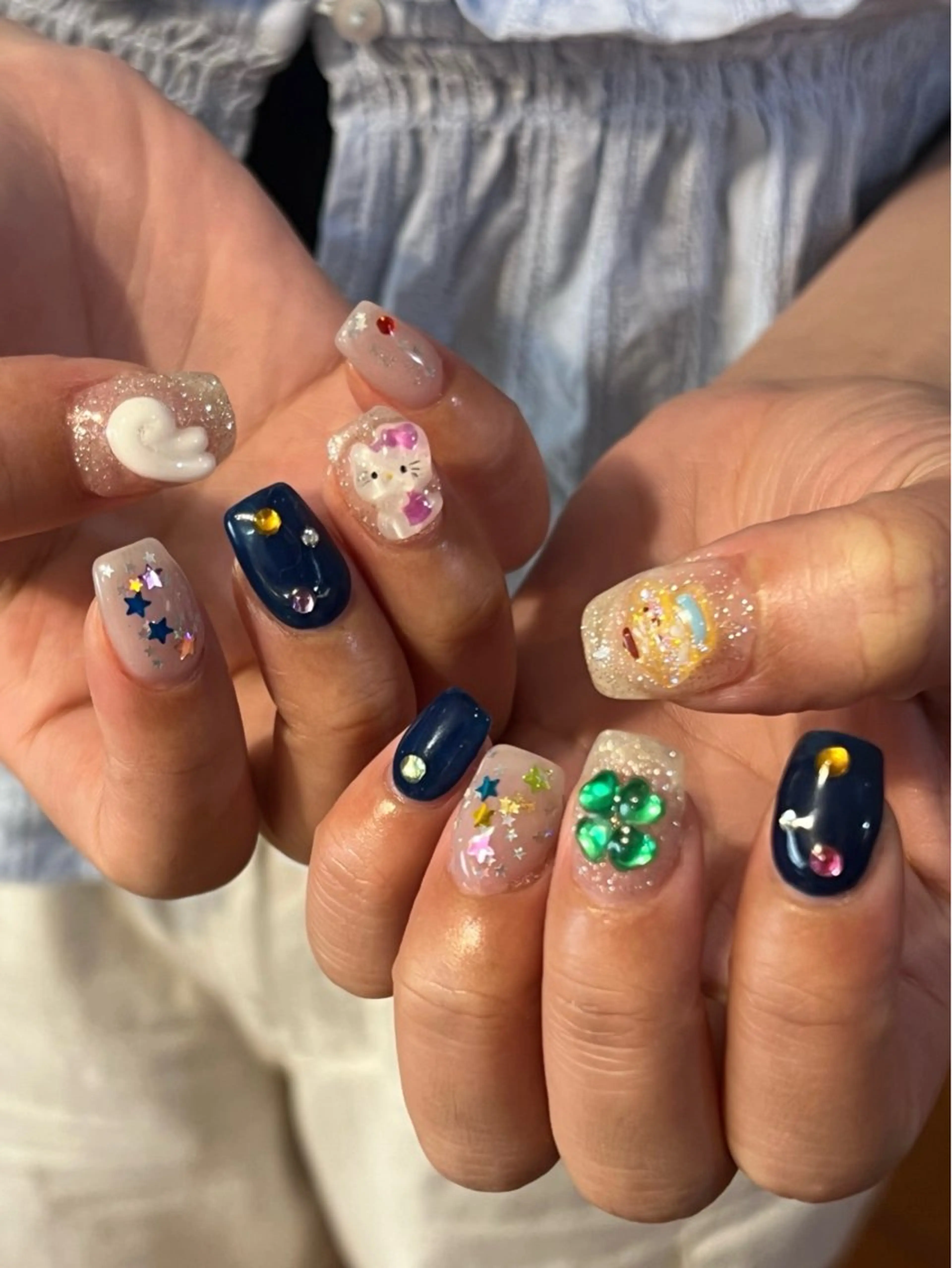ネイル ハンドネイル Hata nail 🎀個性派ニュアンスのネイルデザイン