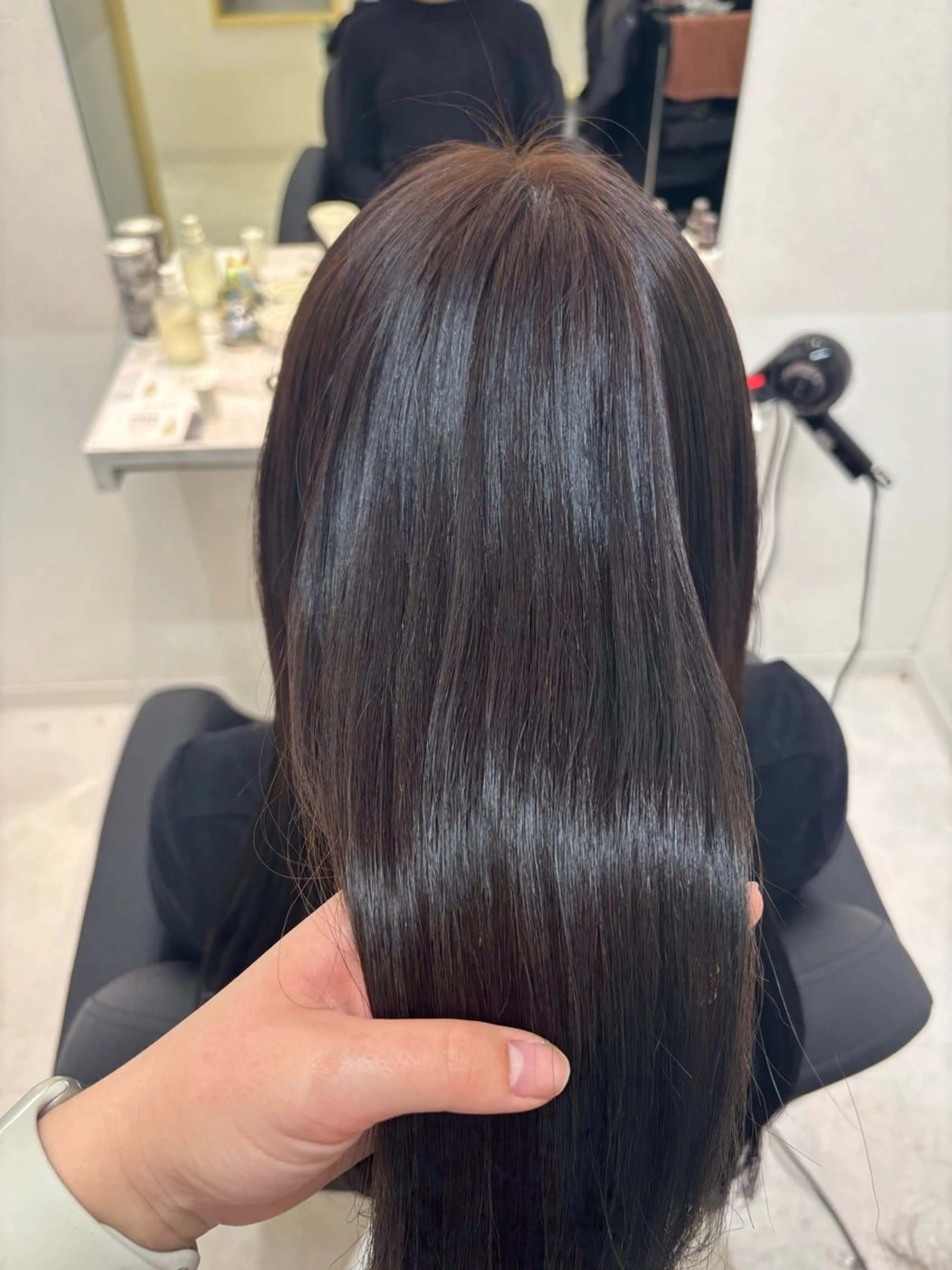 【1日で完璧👑】カット+カラー+縮毛矯正+COTAicare tr付きの写真