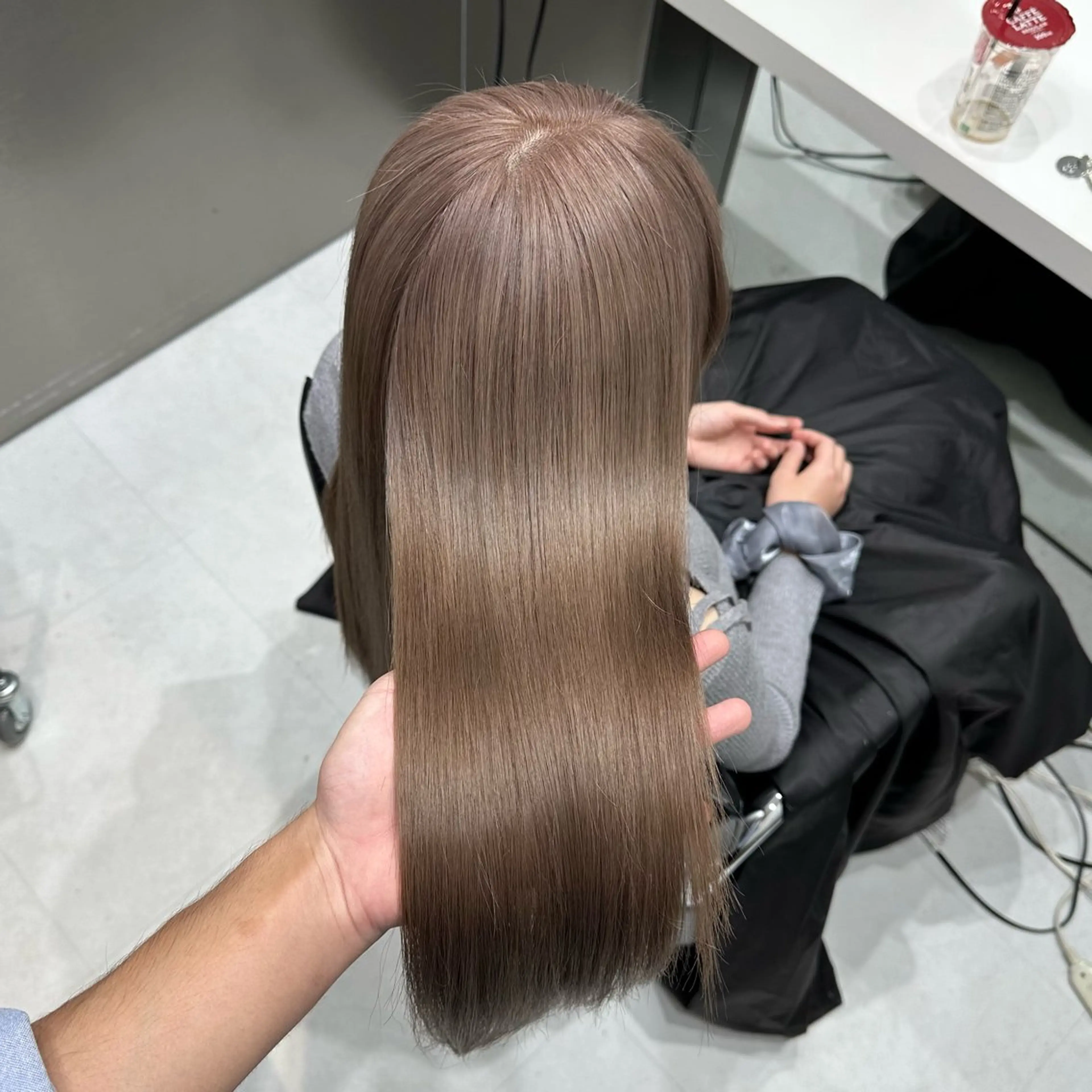 ロング カラー ヘアカラー ✨髪質改善艶カラー✨ リュウトのヘアスタイル