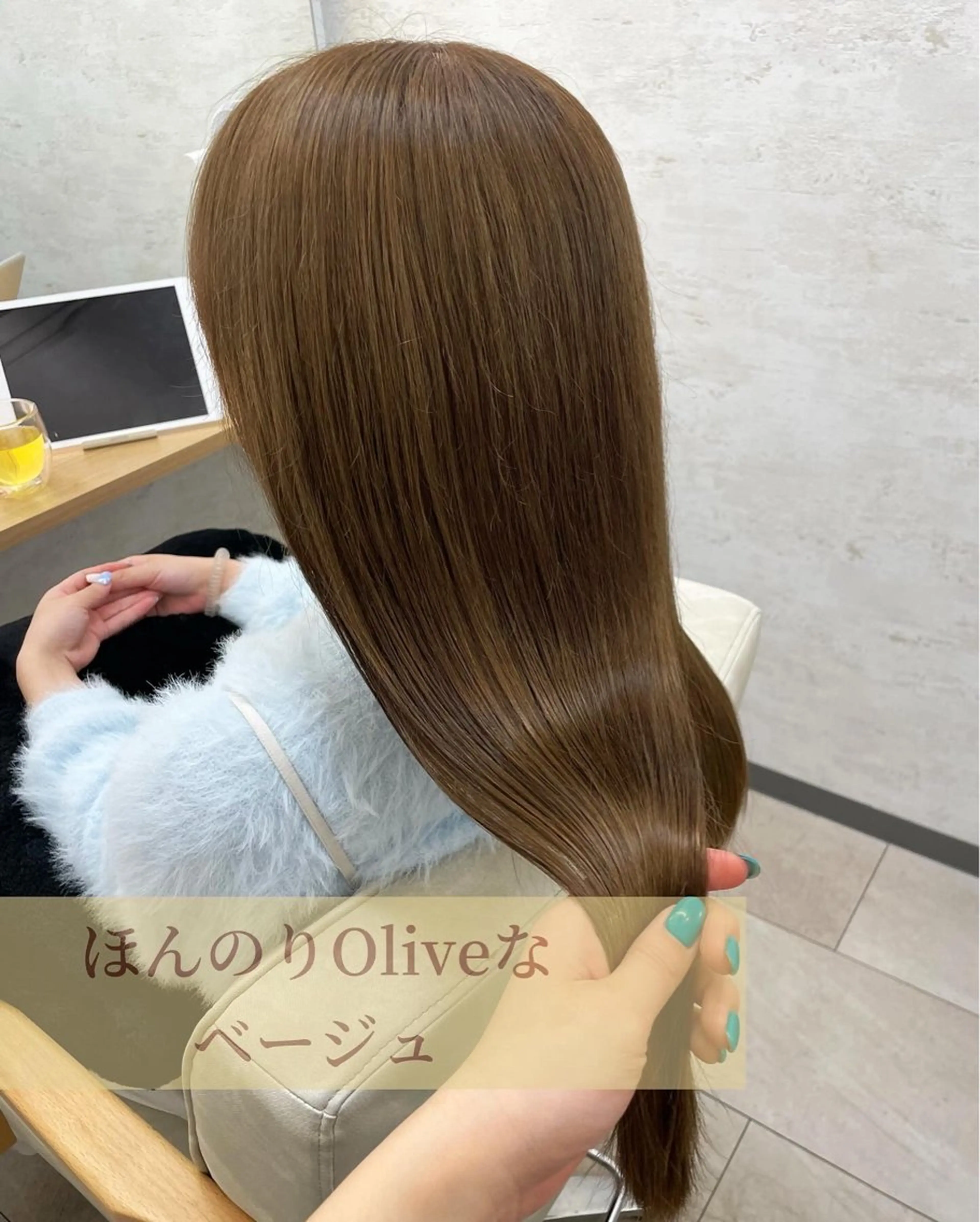 ロング カラー カット ヘアカラー トリートメント 高橋 芽衣のヘアスタイル