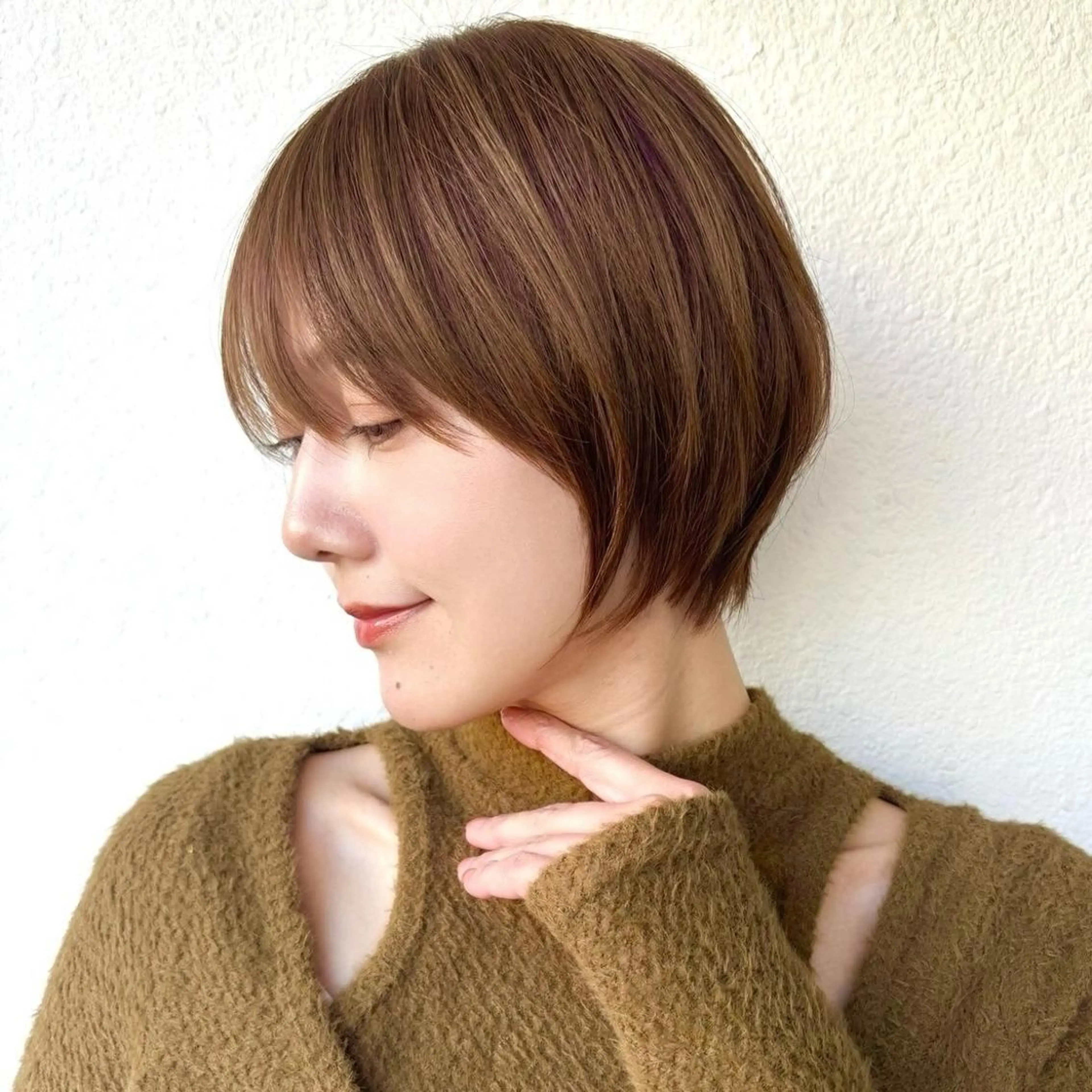 ショート 似合わせ✨透明感🫧 佐藤優斗のヘアスタイル