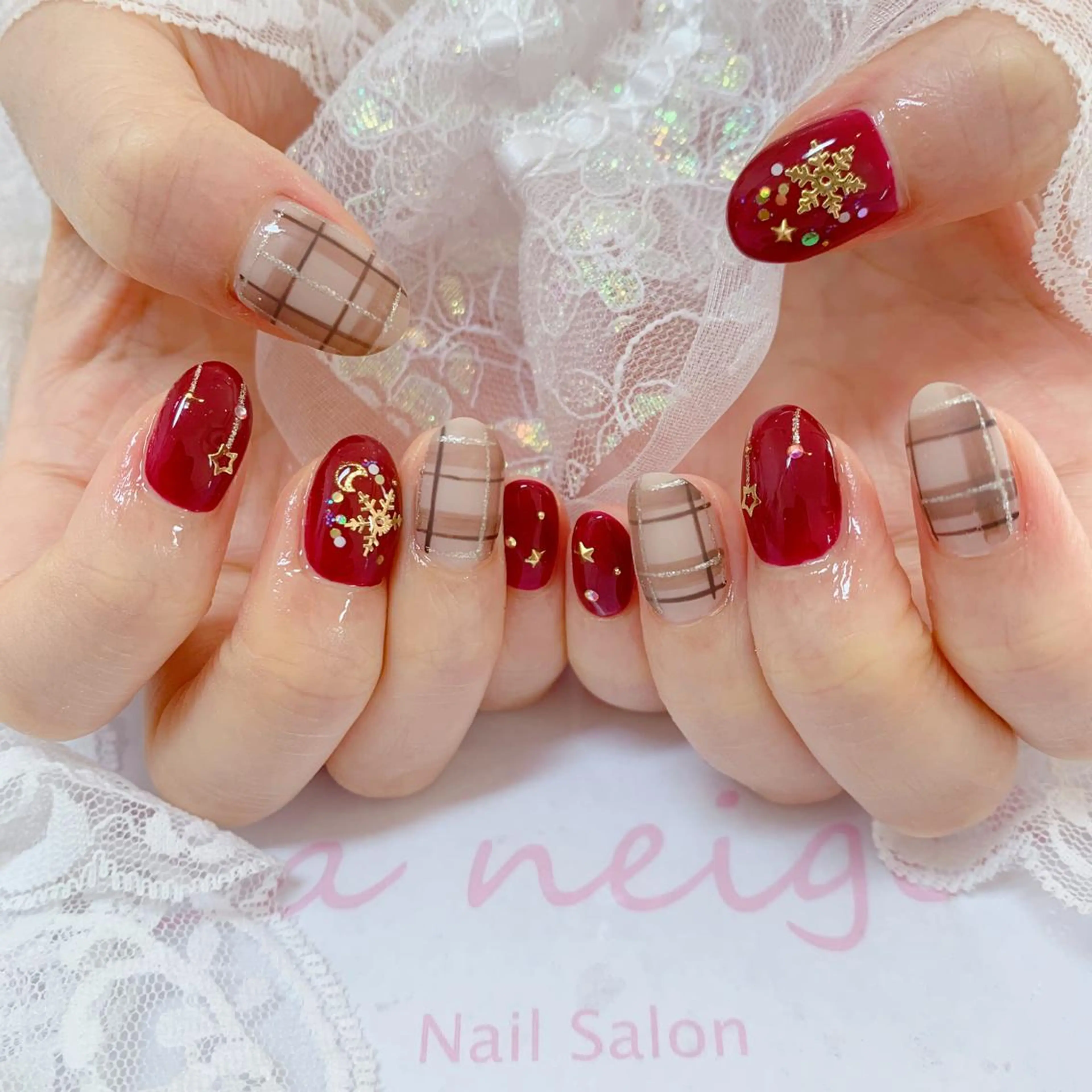 ネイル ハンドネイル La neige* yuki 🐩🌙のネイルデザイン