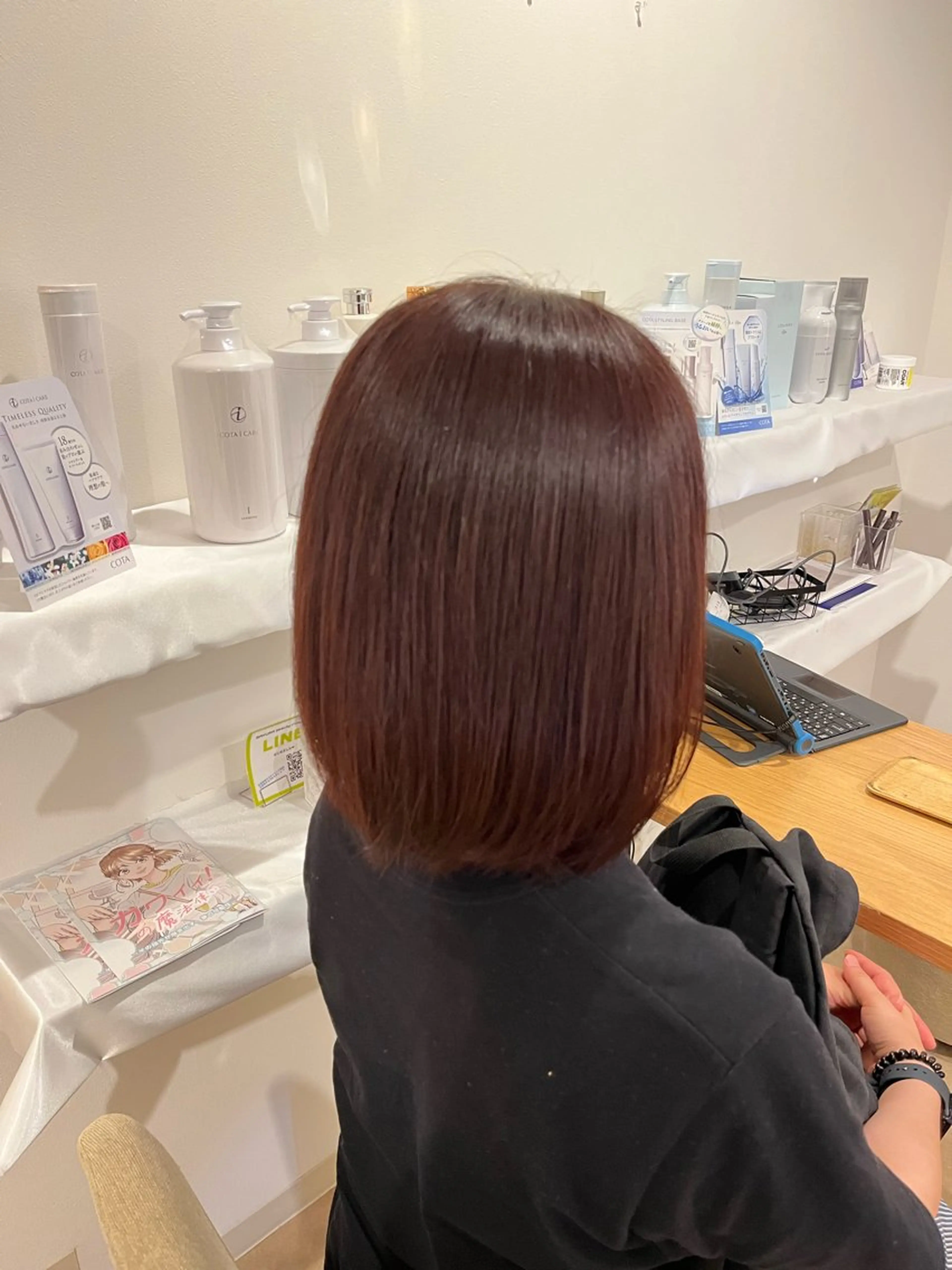 カラー 沖元 統弥のヘアスタイル