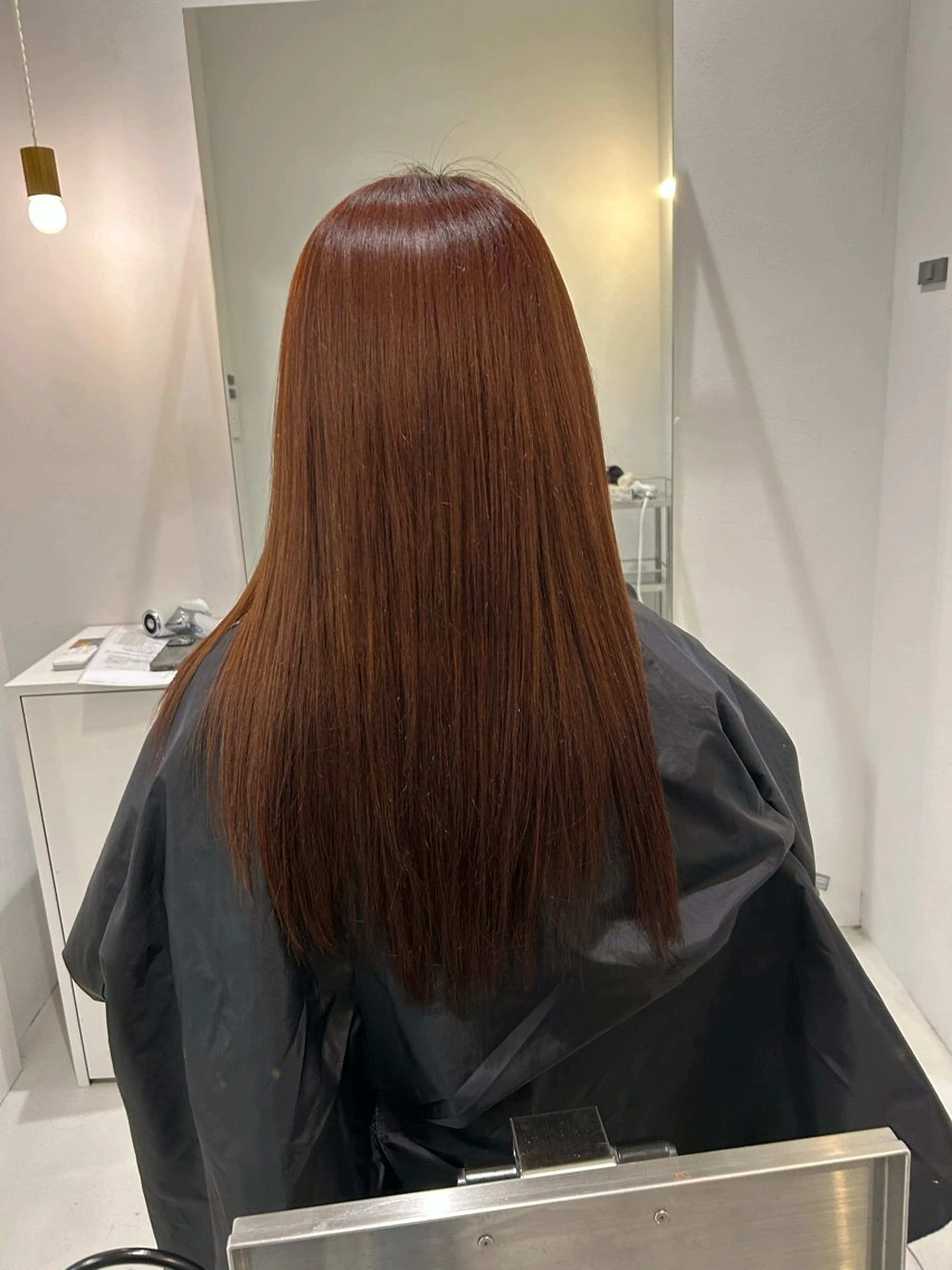 ロング カラー ハイトーン/艶髪/ 暗髪/韓国/sanaのヘアスタイル