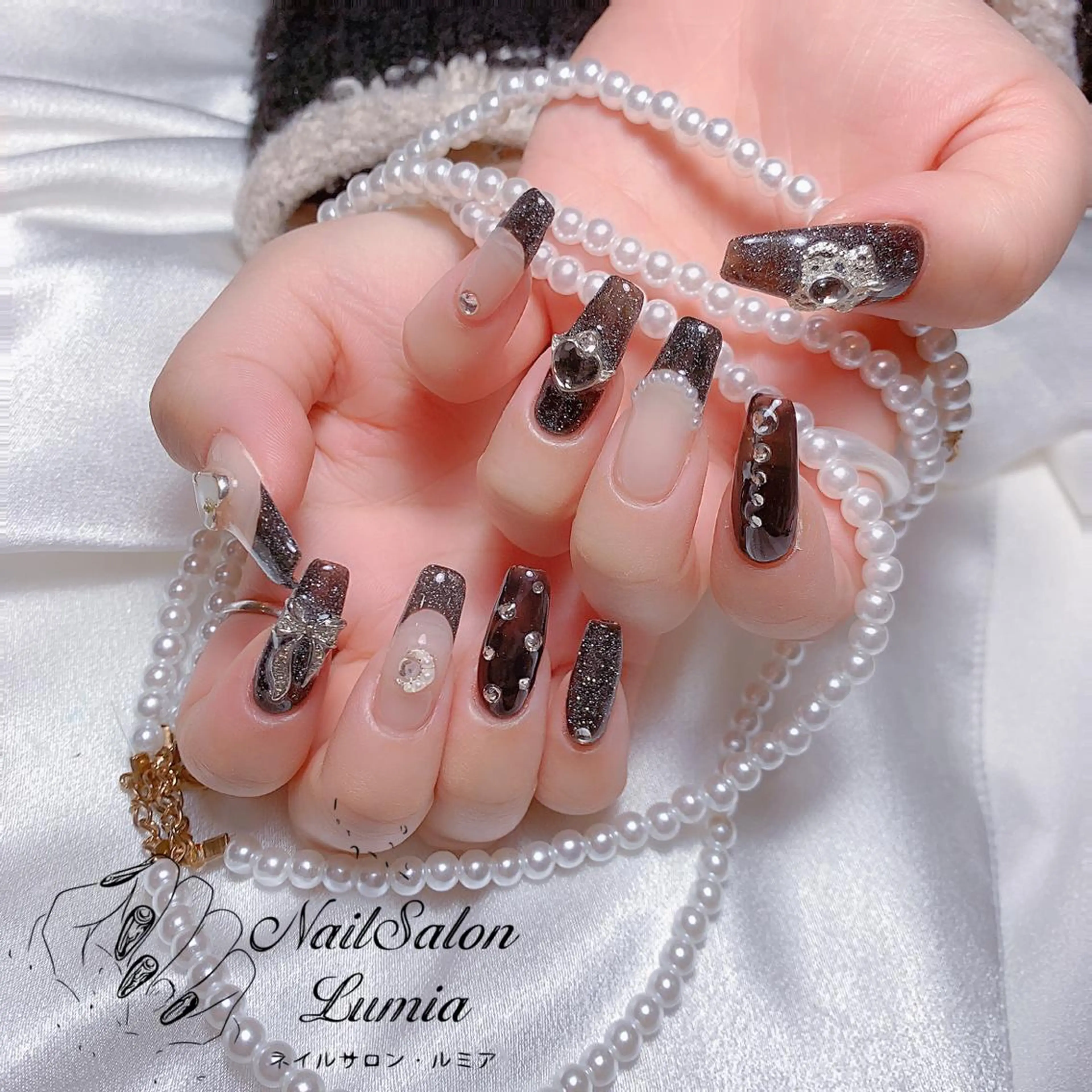 ネイル ハンドネイル ネイルサロン ルミア Lumia 店長のネイルデザイン