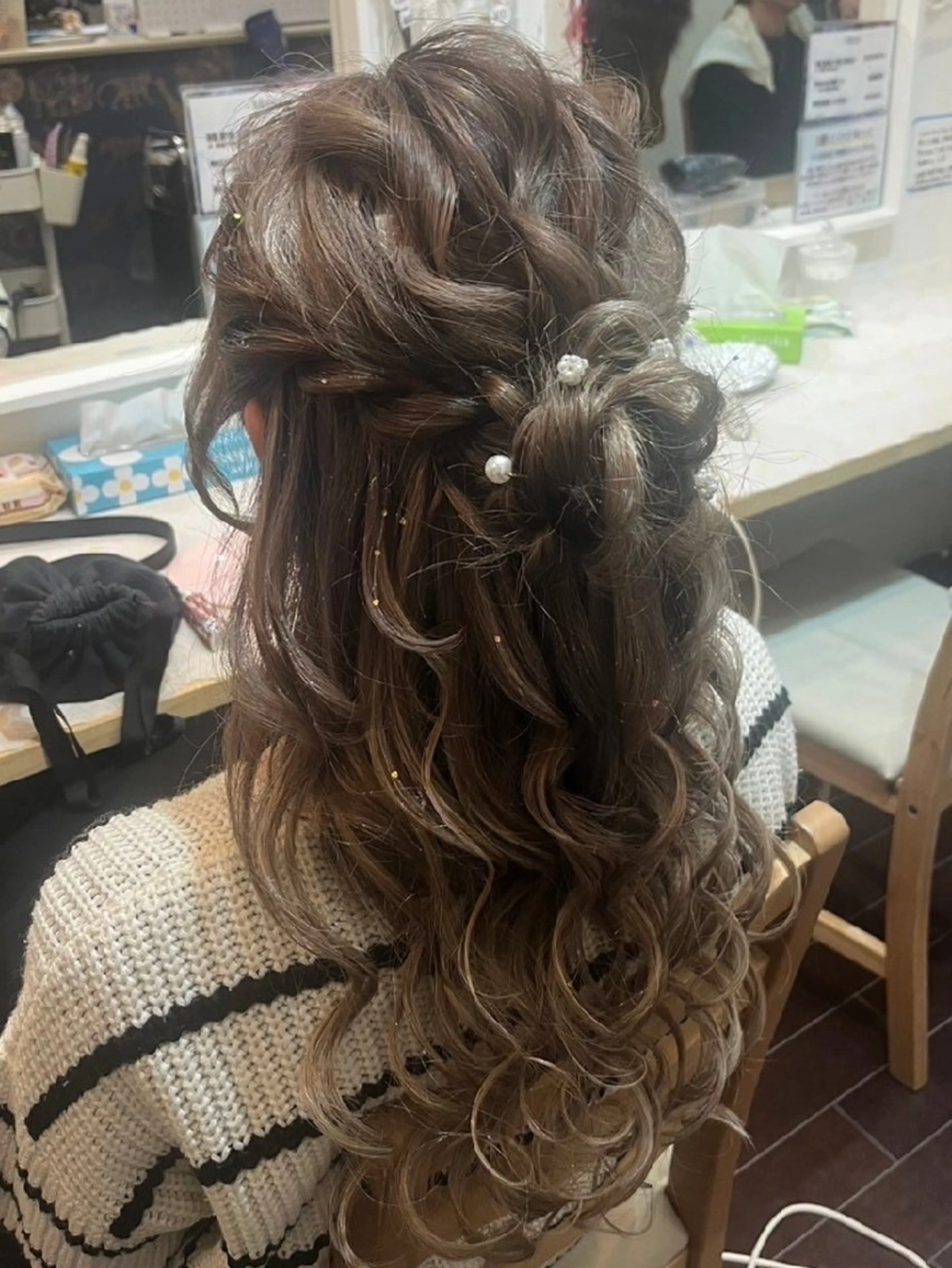 ヘアアレンジ ヘアセット 心斎橋/セットサロン /ボイボイのヘアスタイル