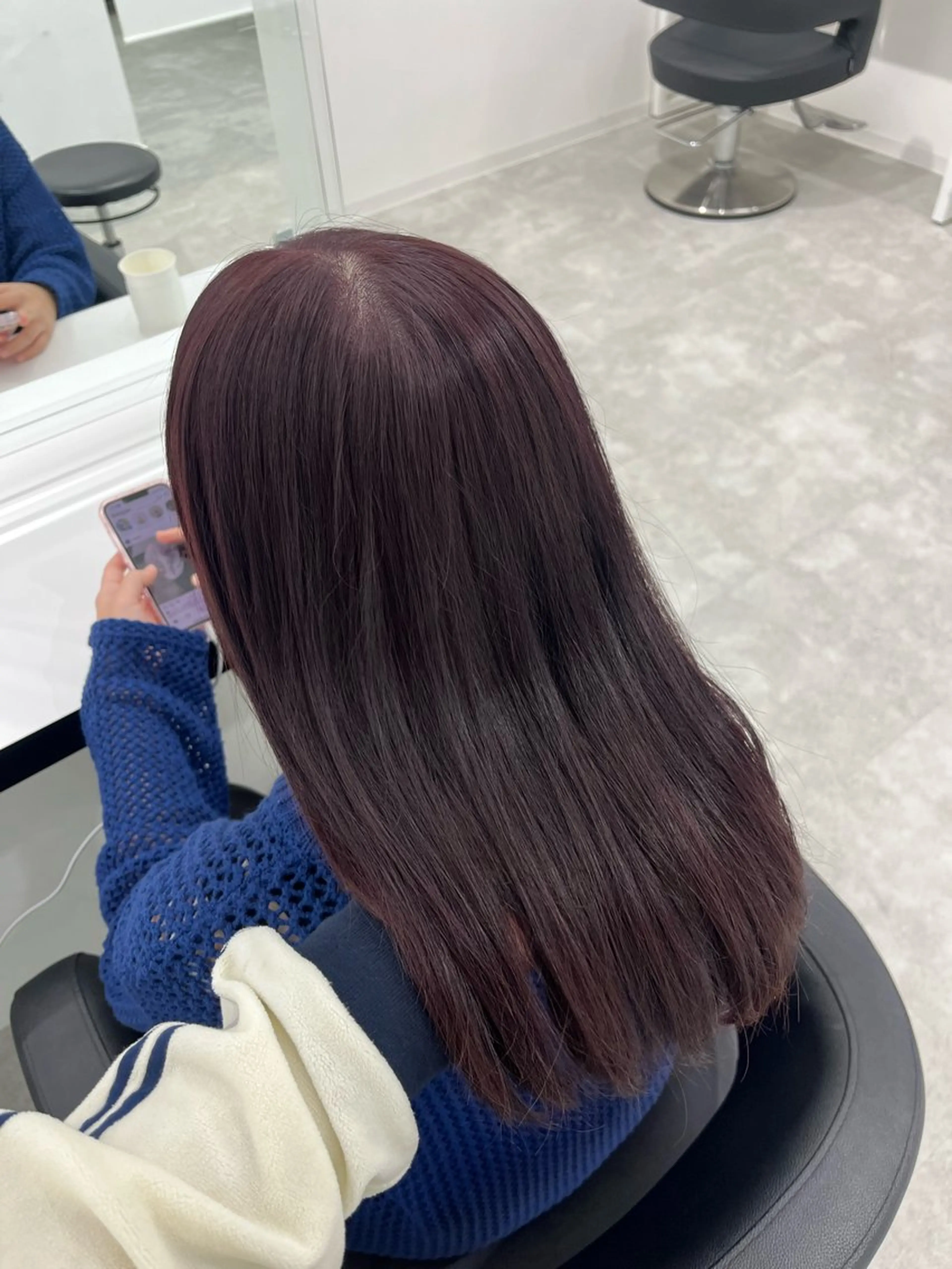 ロング カラー みう/仙台/暖色/ 艶髪/顔周りカット/のヘアスタイル