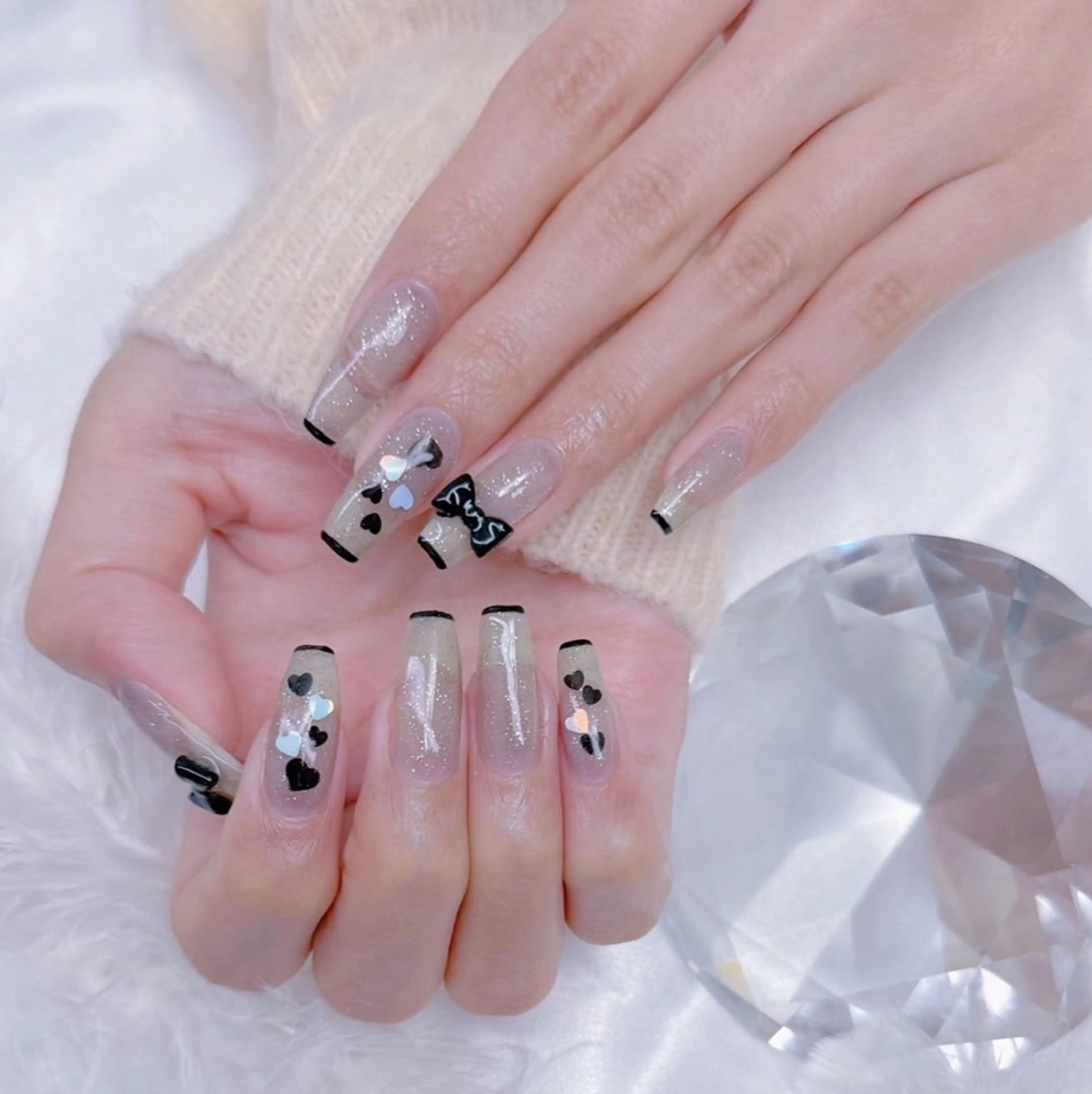 ネイル ハンドネイル Romymoon nail帆南☾ ໋のネイルデザイン