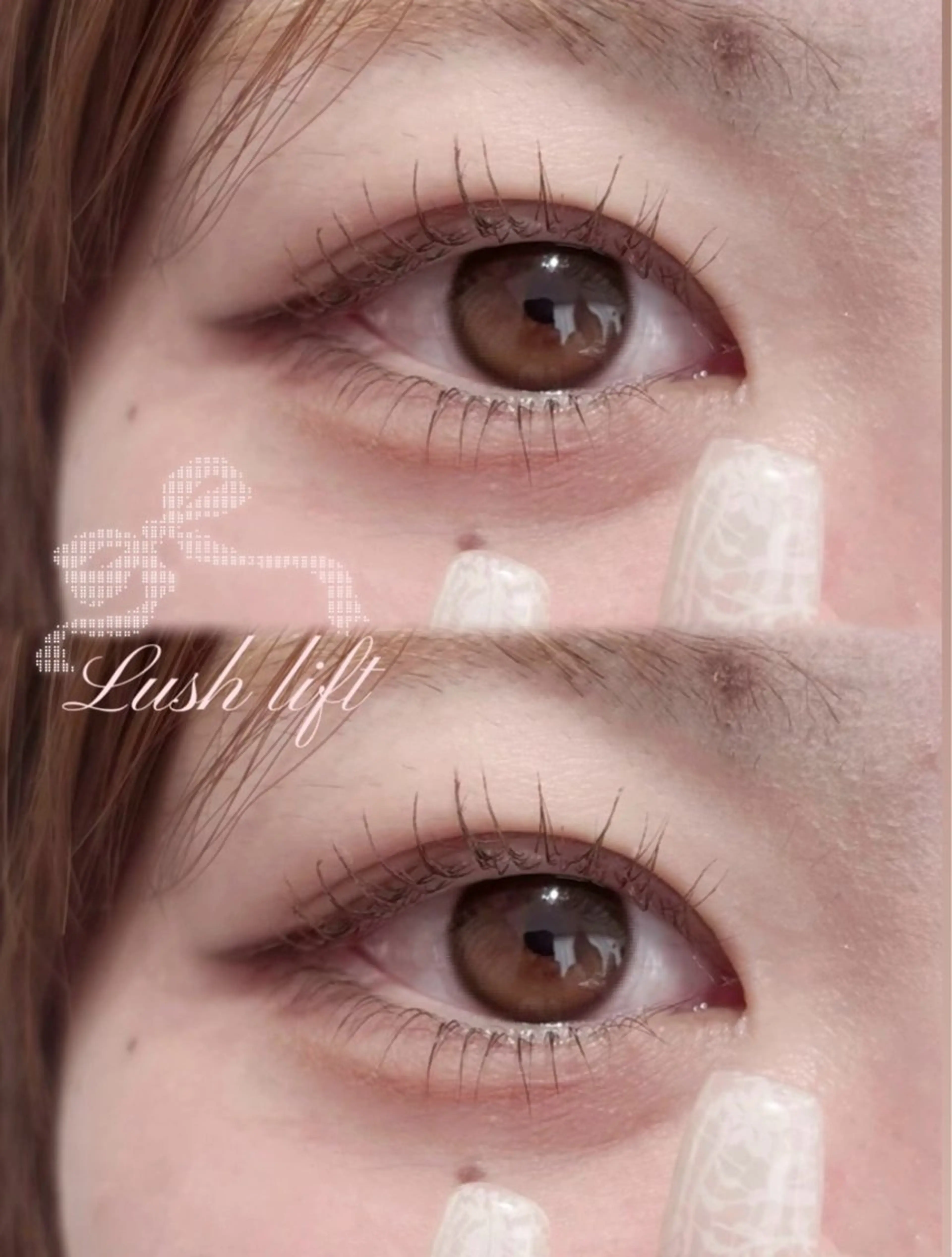 【🚨大特価残りわずか】まつげパーマ上下🩶の写真