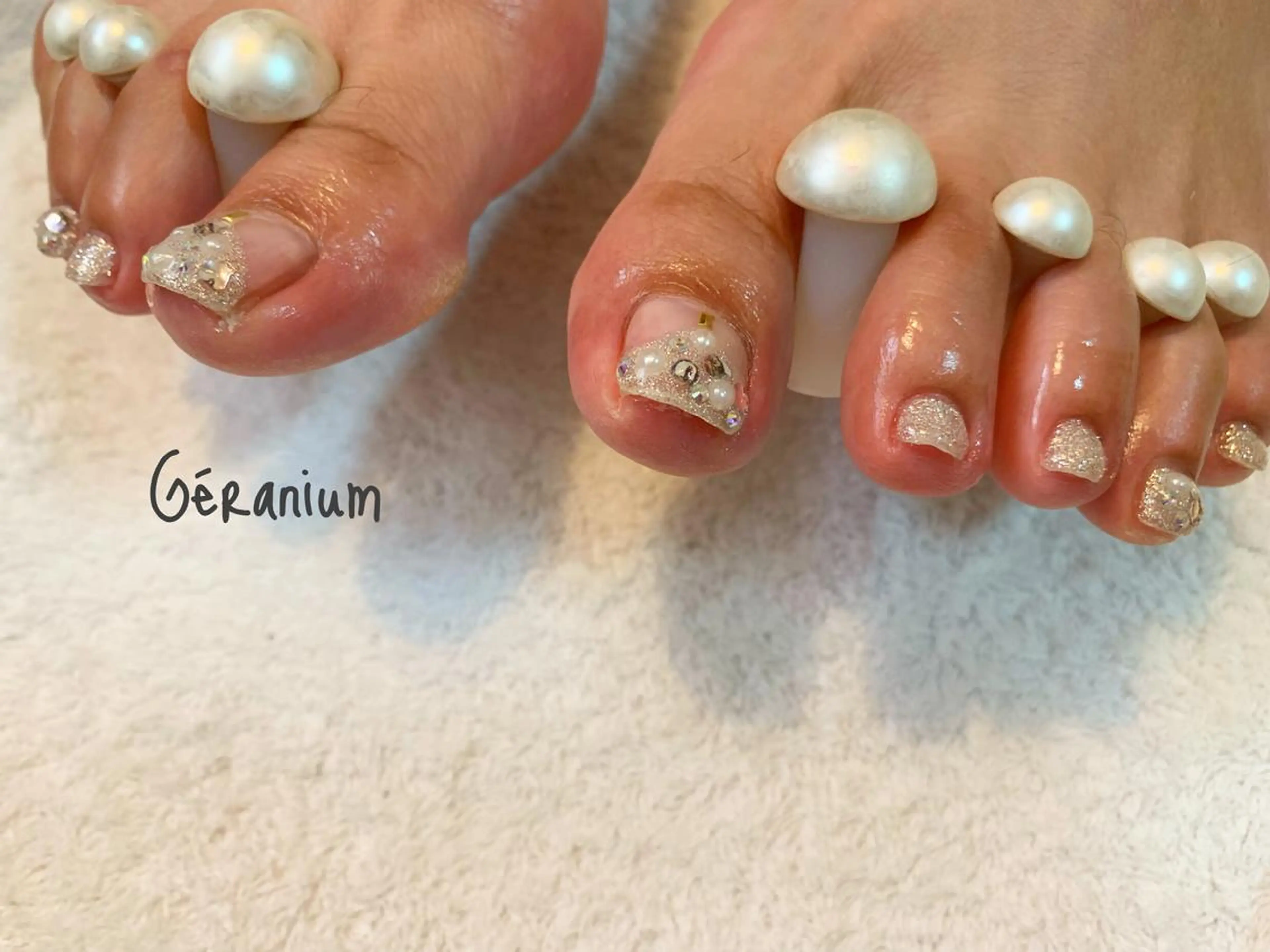 ネイル ハンドネイル GéRanium Harukaのネイルデザイン