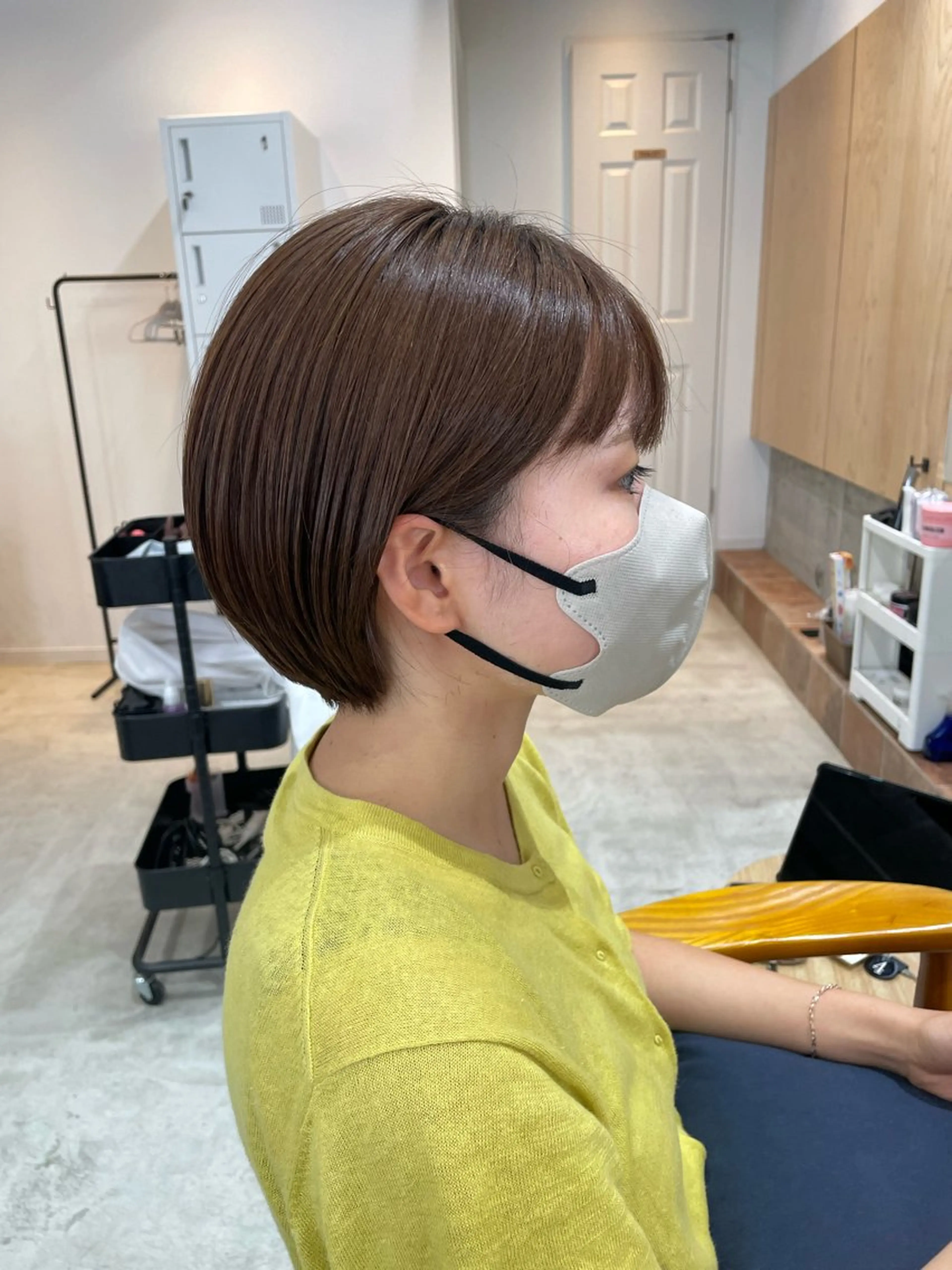 ショート ショートボブ ボブ ショートヘア 小顔カット カット ヘアカラー トリートメント ヘッドスパ ✨ショート、ボブ✨ 奈良孝平のヘアスタイル