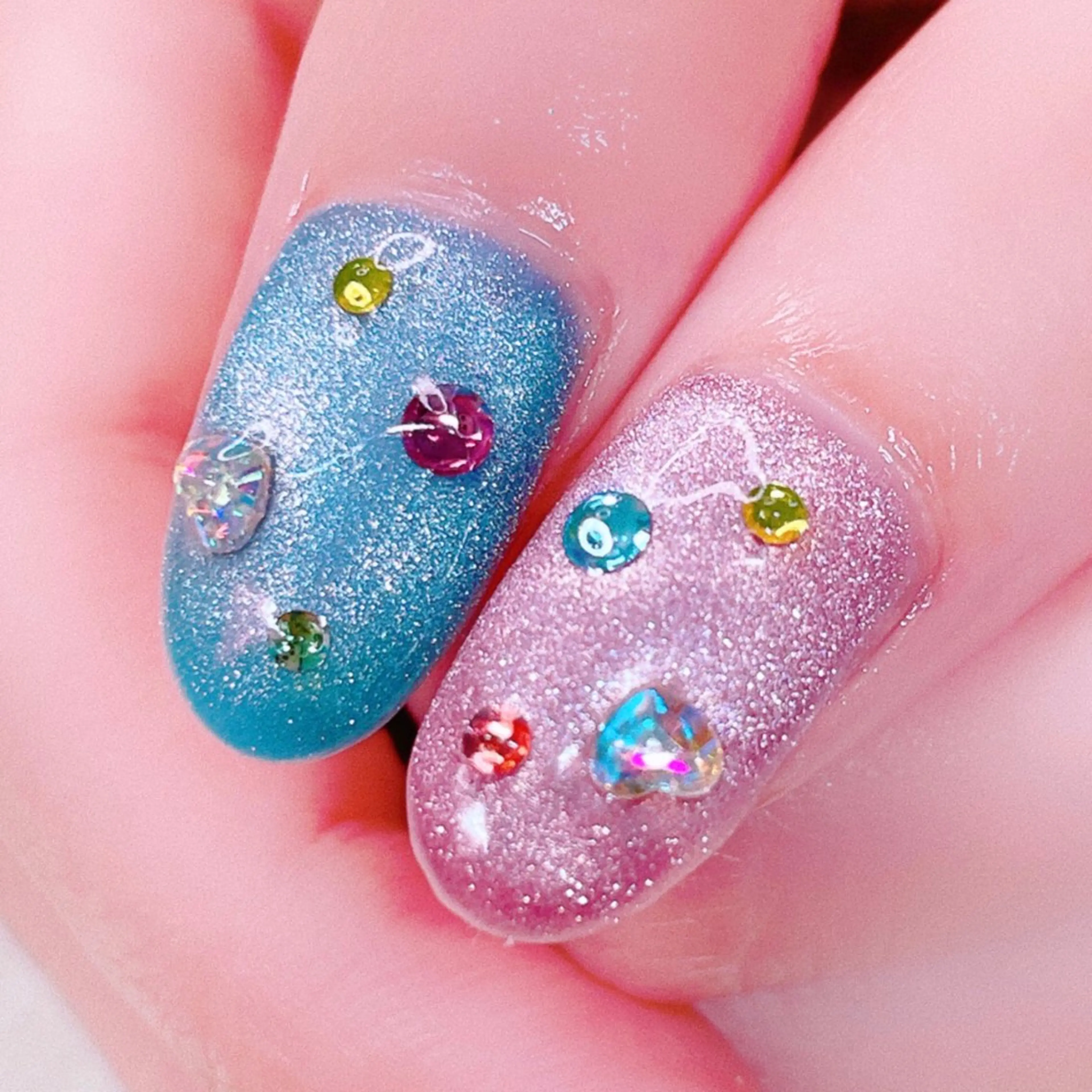 ネイル 長さ出し ハンドネイル Nailist suzuのネイルデザイン