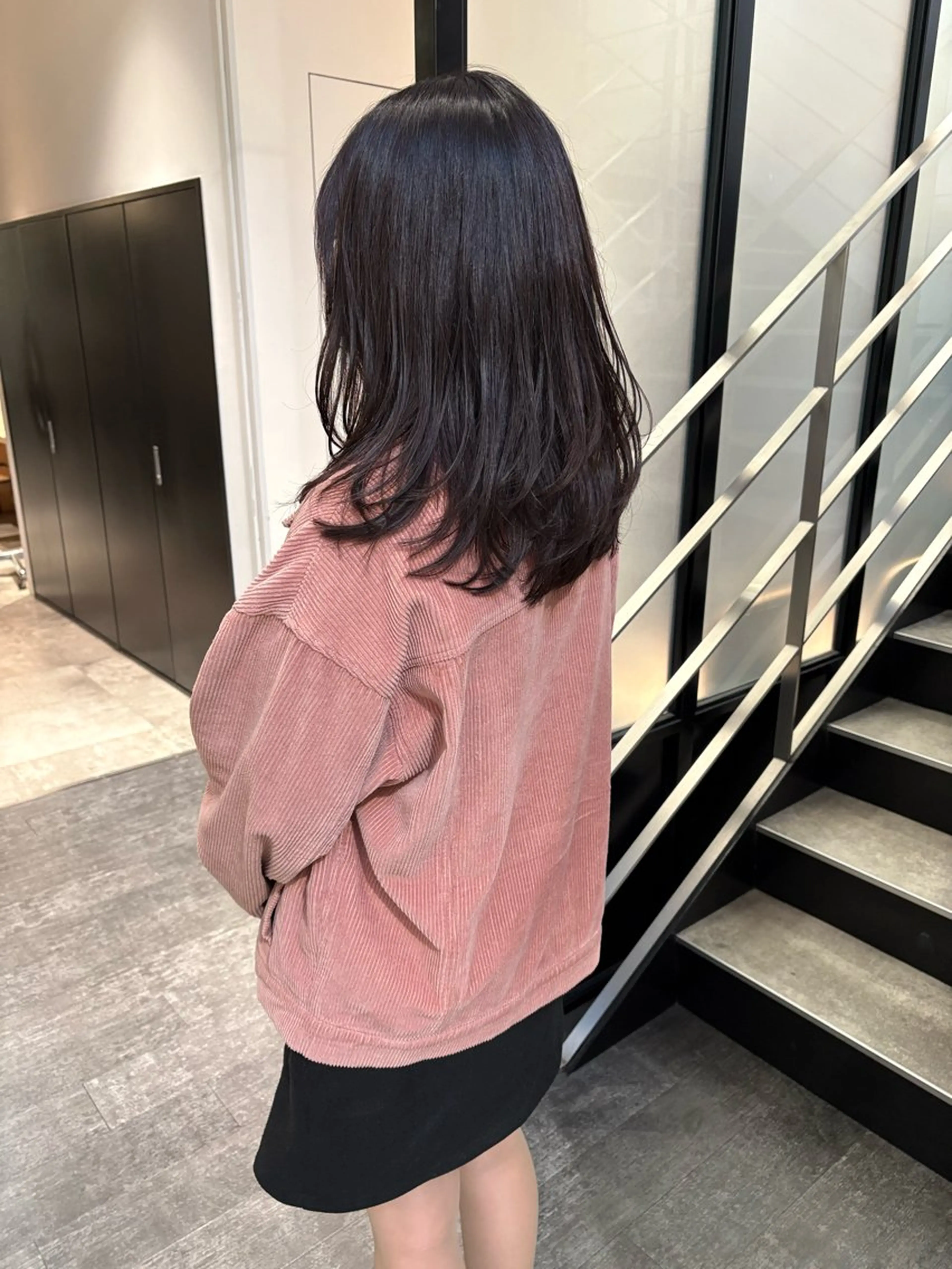 ミディアム カラー カット ヘアカラー トリートメント mao | 柔らか艶カラー🫧のヘアスタイル