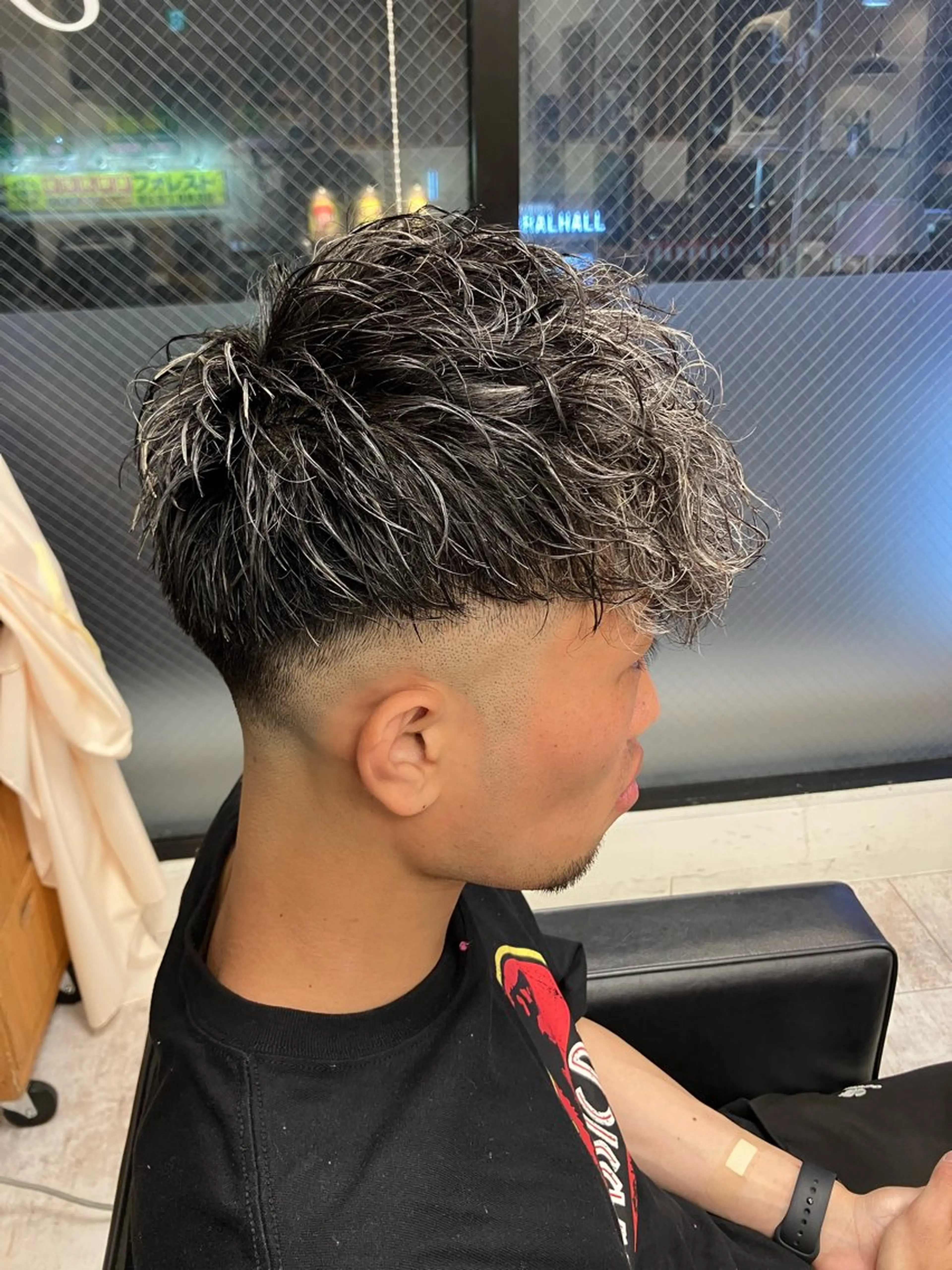 パーマ メンズ カット パーマ メンズ特化/パーマ/ フェードWATARUのヘアスタイル