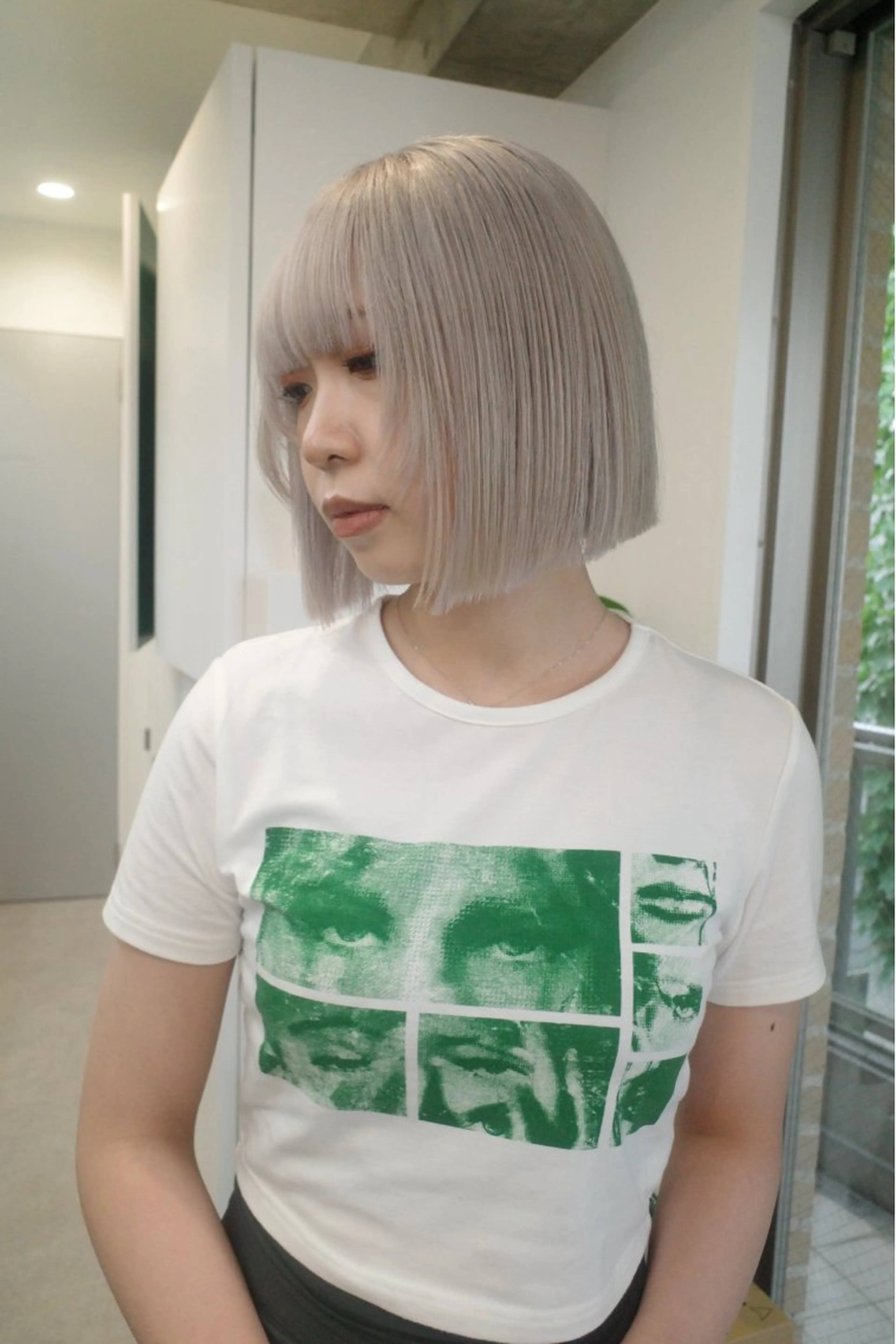 ショート カラー ハイトーンカラー 優海のヘアスタイル