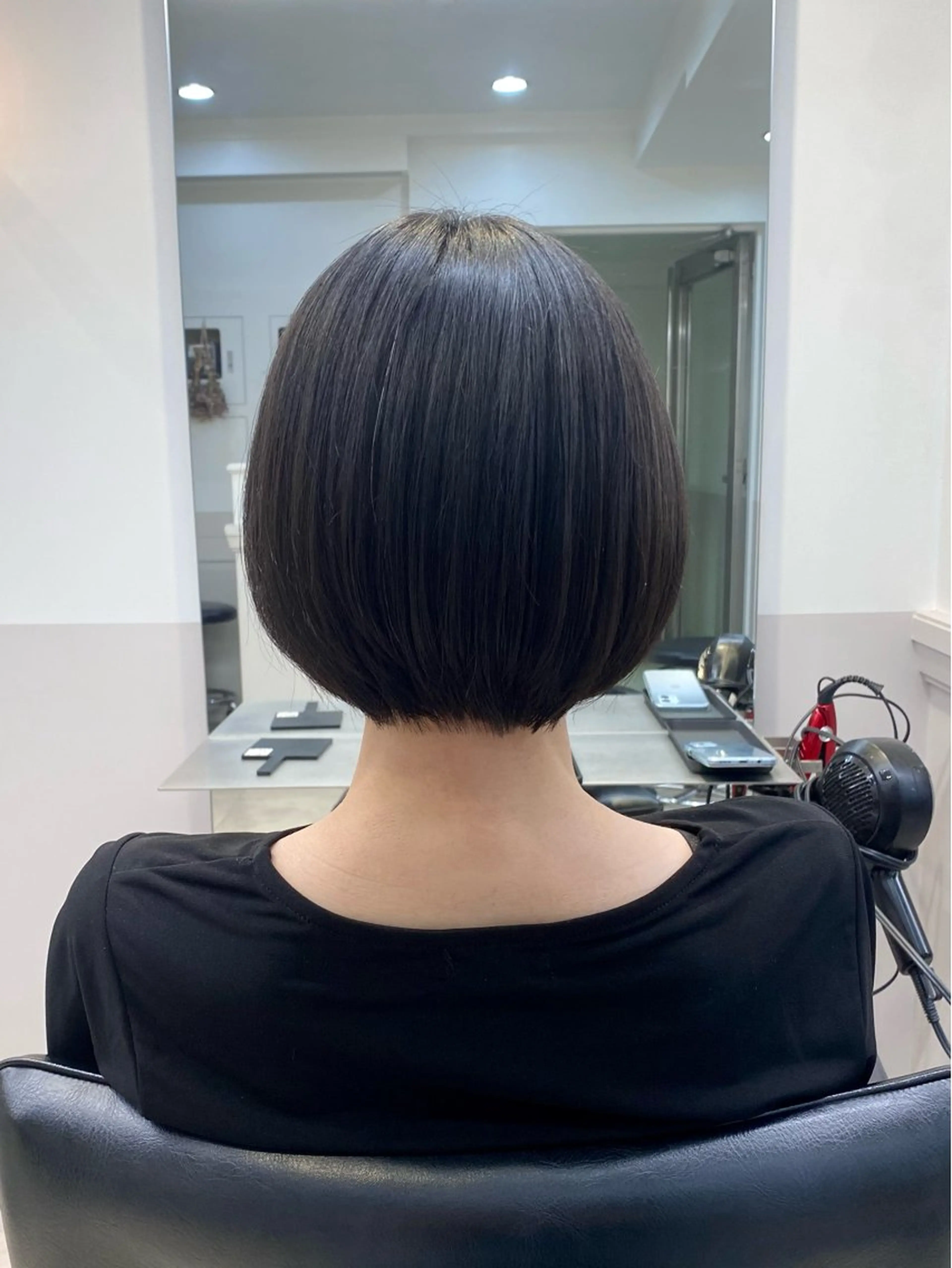 ショート ショートボブ ボブ ショートヘア 💋sara/レイヤ ーカット【東日本橋】のヘアスタイル