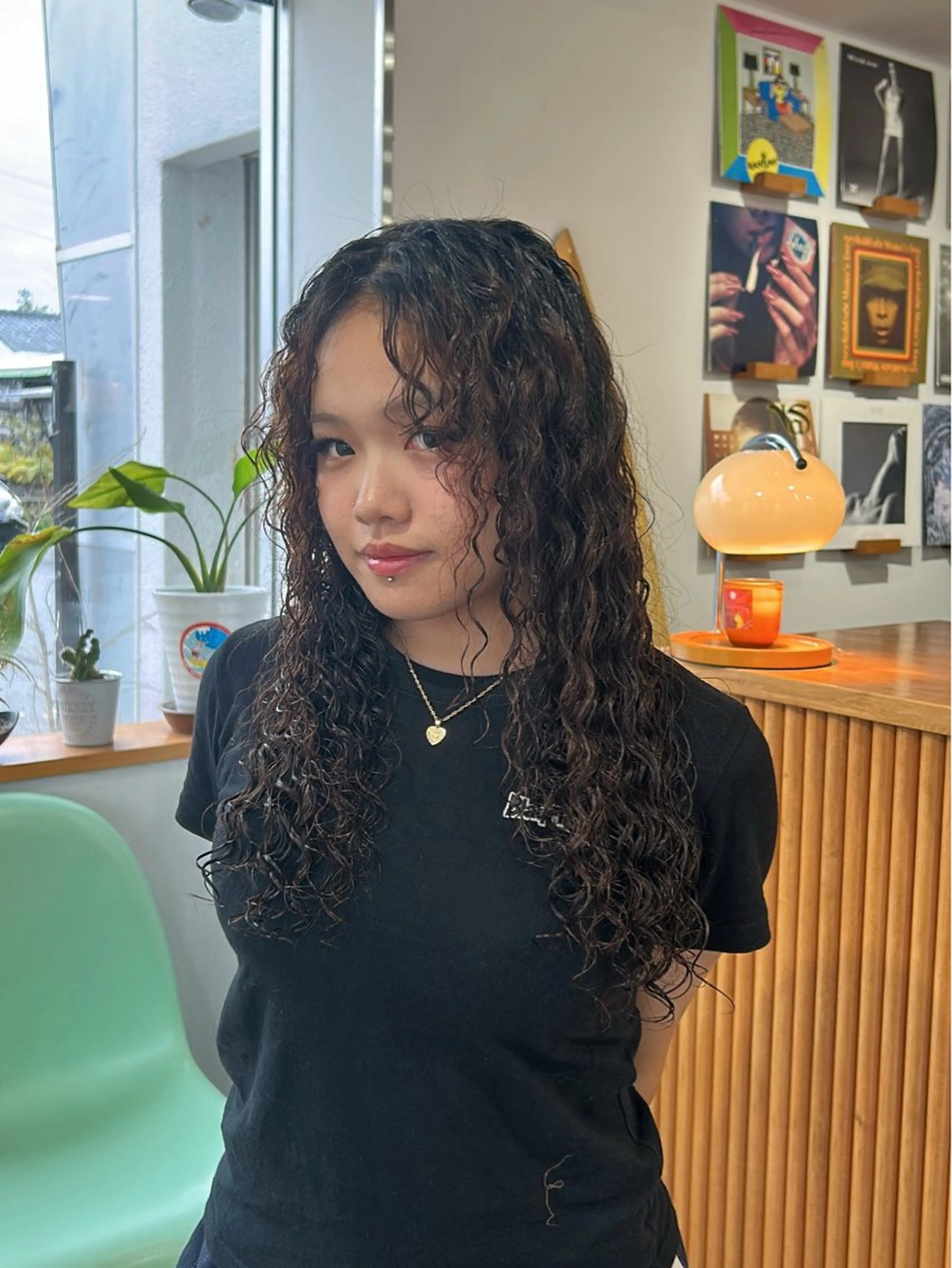 パーマ AOI✖️ BY MY SIDEのヘアスタイル