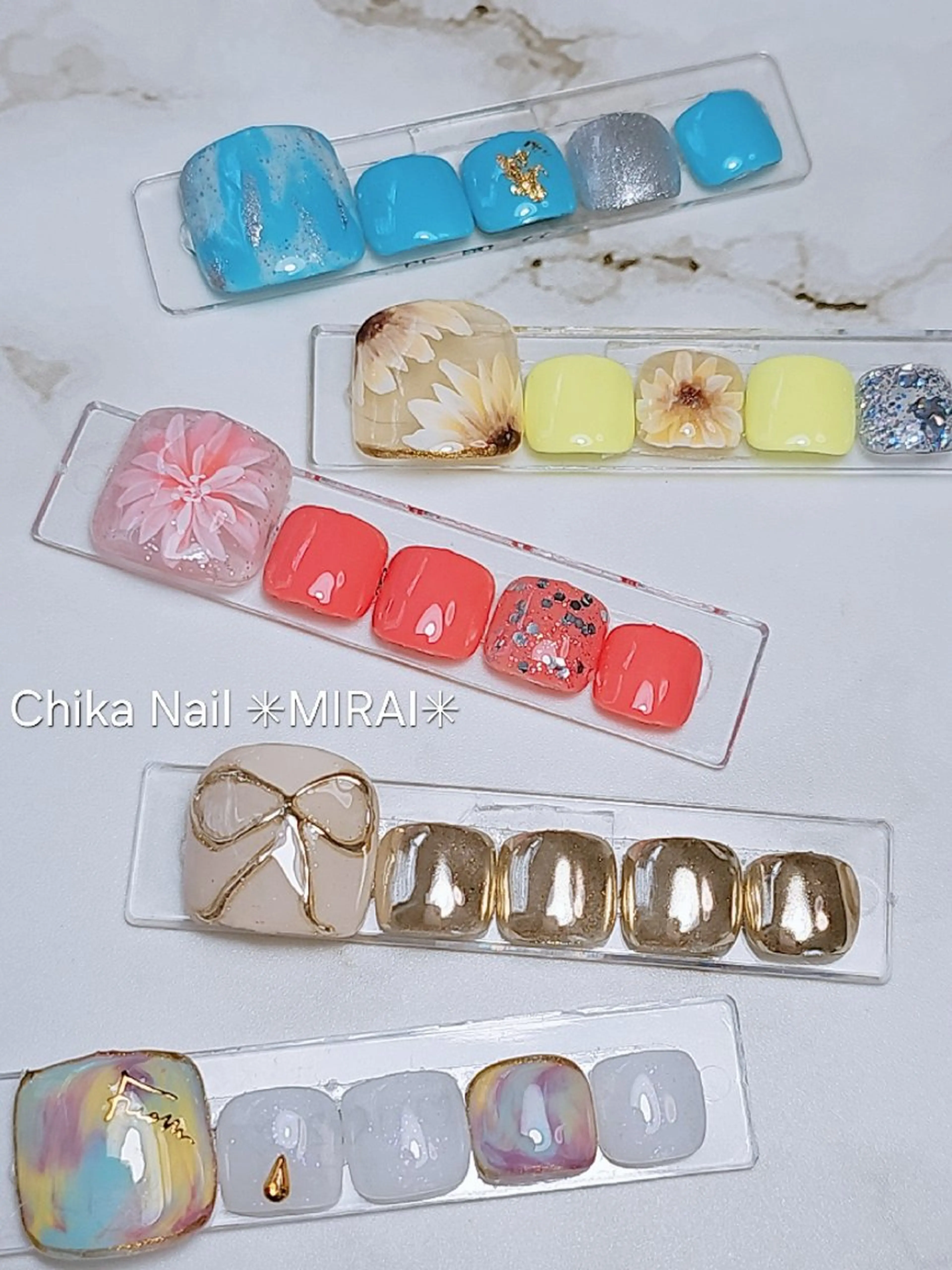 ネイル フットネイル Chika  Nail MIRAIのネイルデザイン
