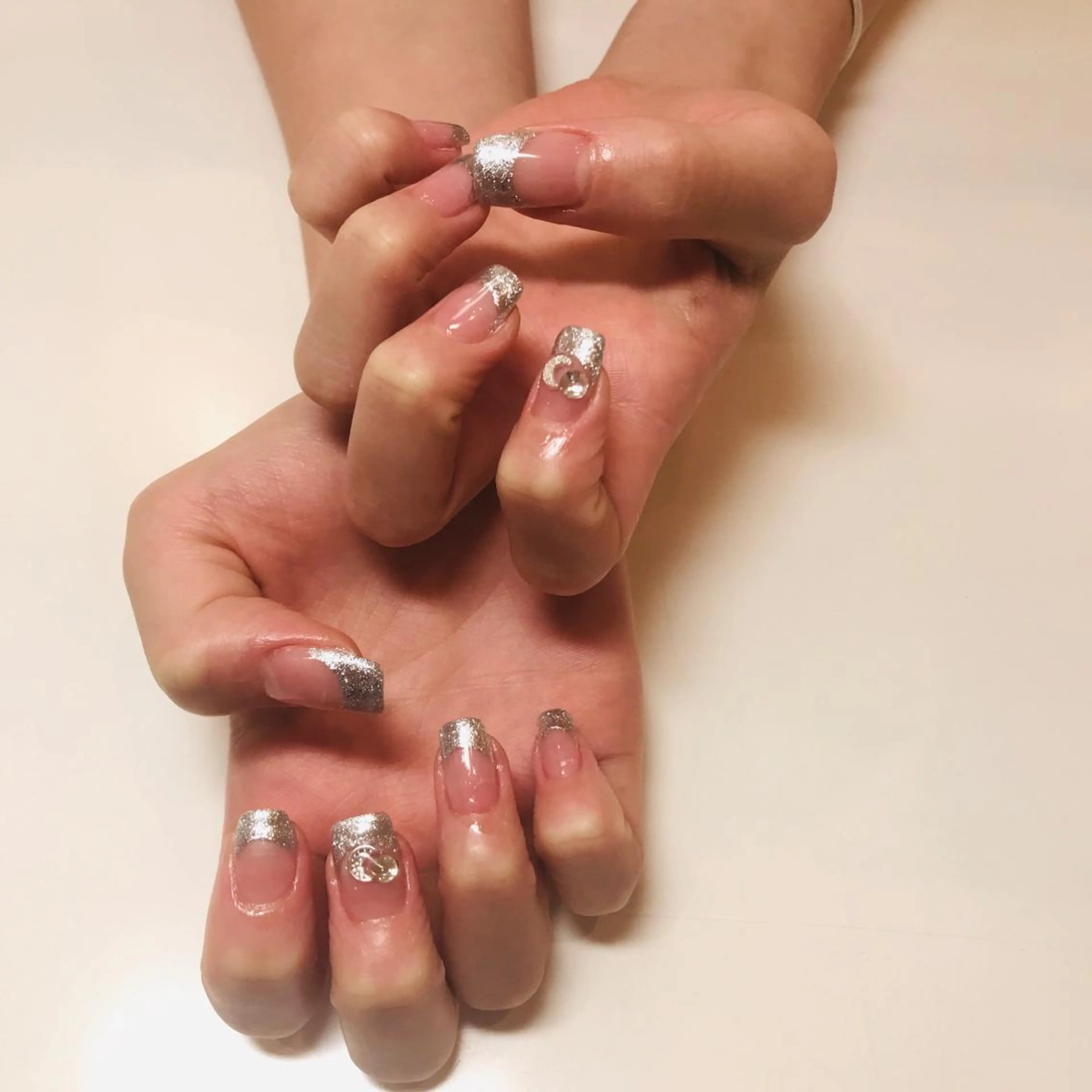 ネイル フレンチネイル ハンドネイル Yukako. Nのネイルデザイン