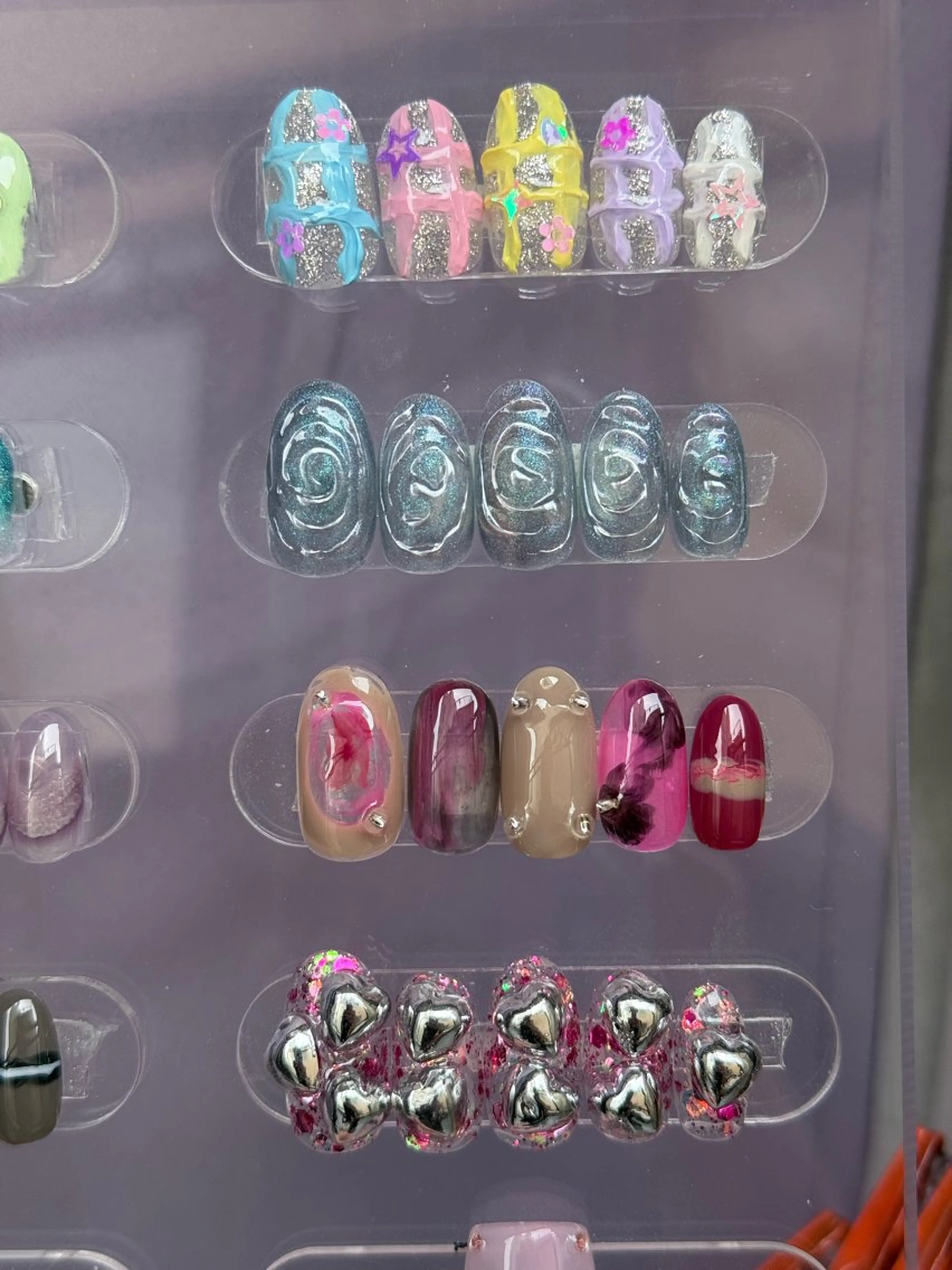 ネイル フットネイル シンプルネイル ハンドネイル posa nail モエミのネイルデザイン