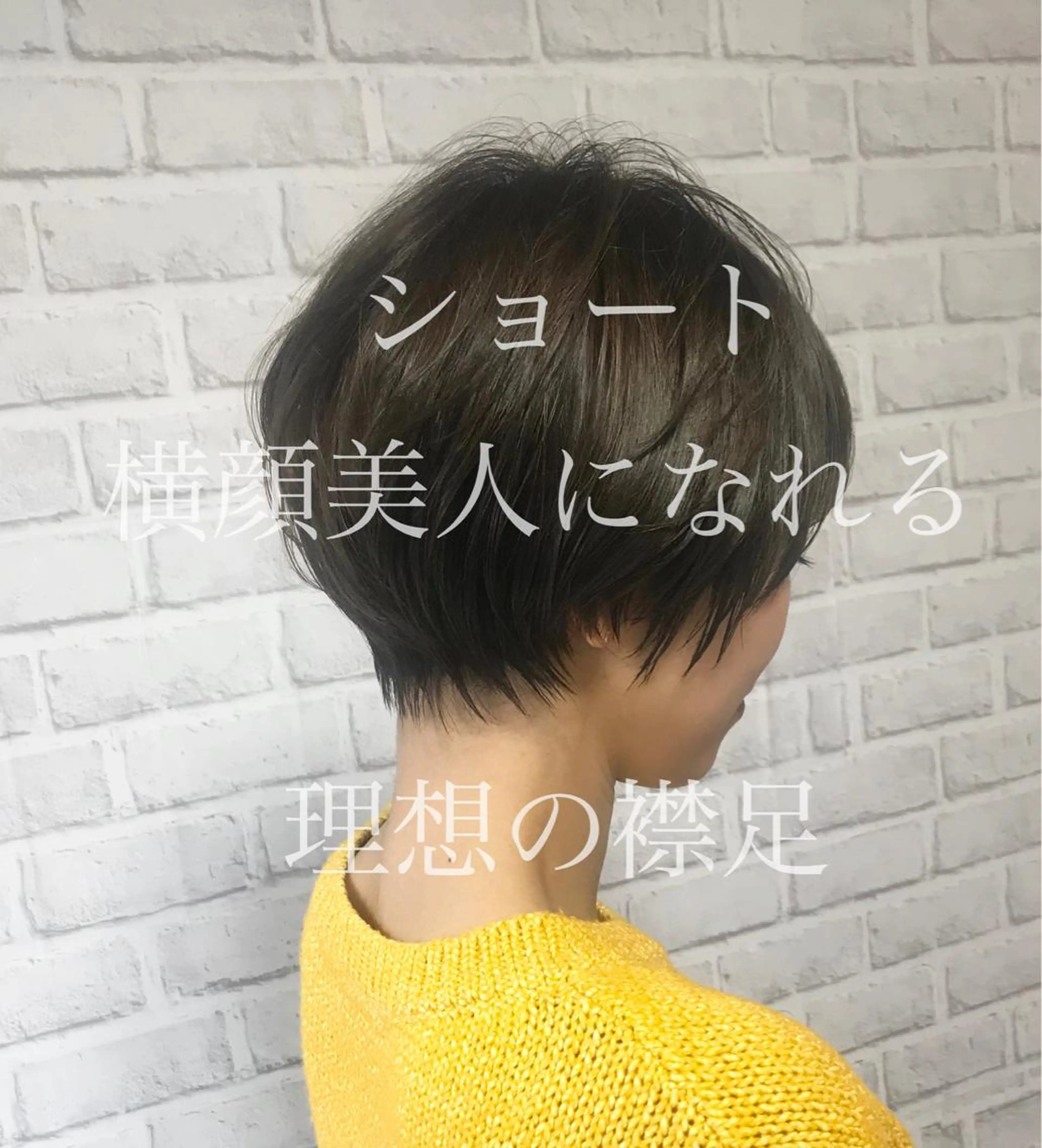 ショート カラー 鳥羽 正治のヘアスタイル