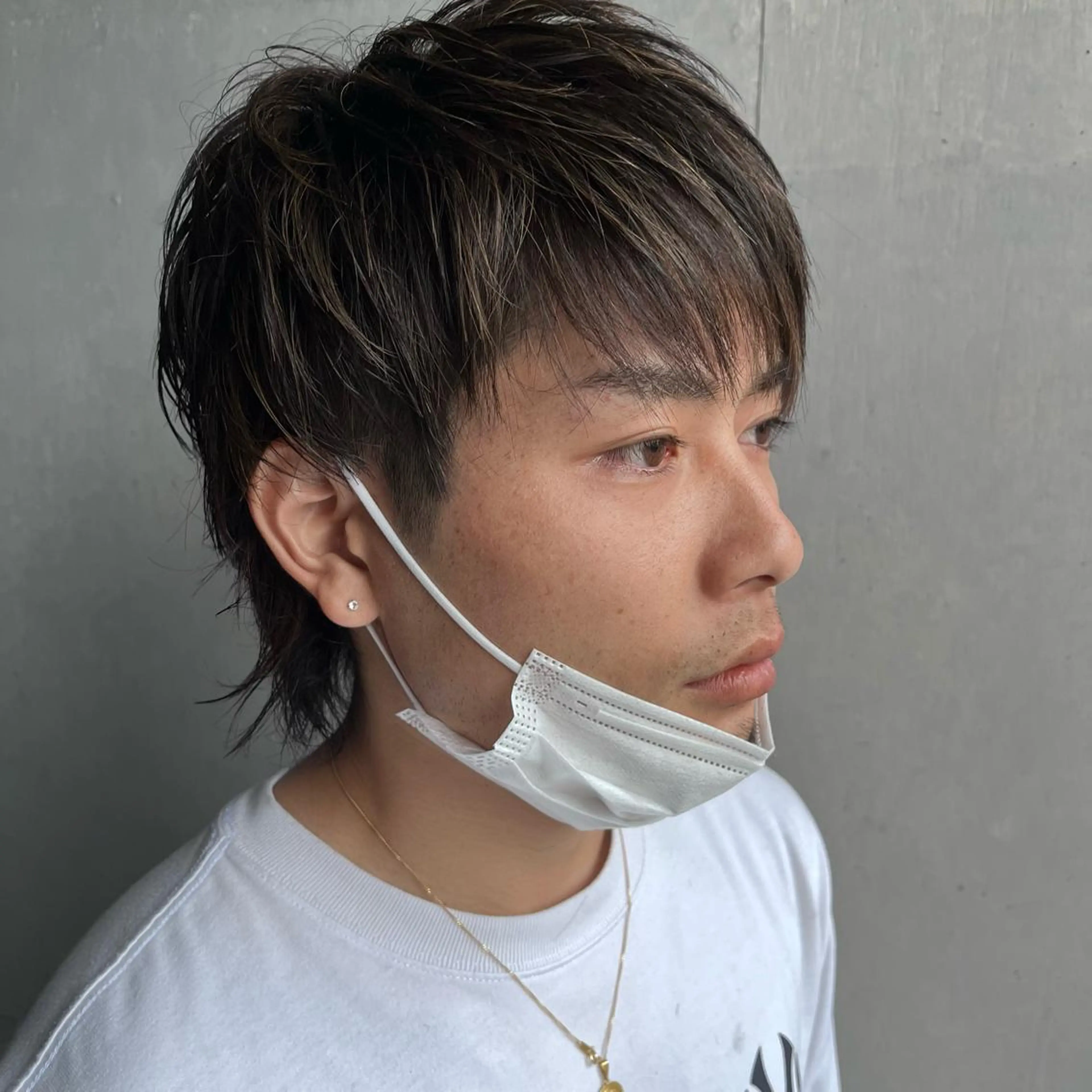 ショート ハイライト カット ヘアカラー Glanz hair 坂牛匠のヘアスタイル