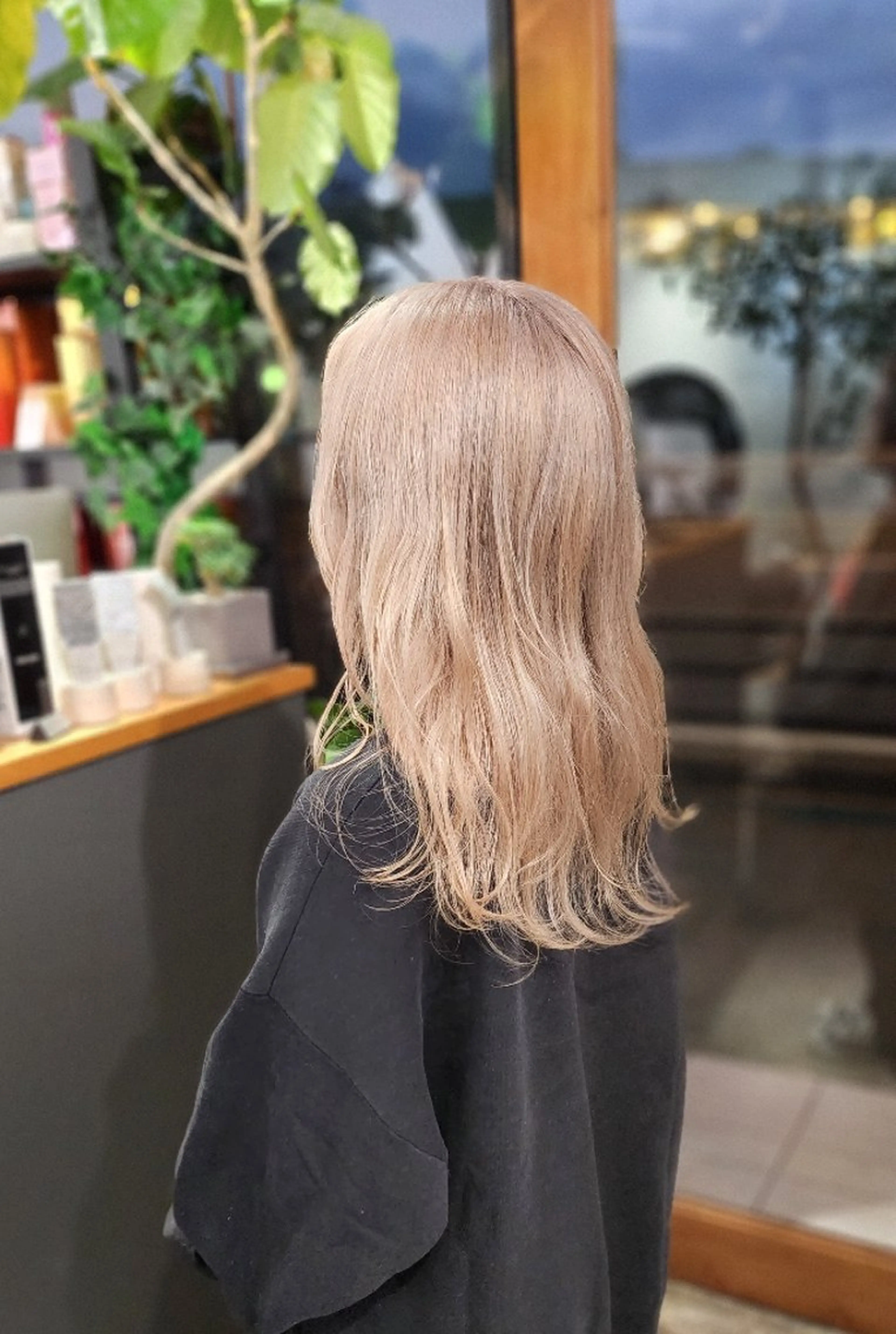 ロング カラー 金田 拓也のヘアスタイル