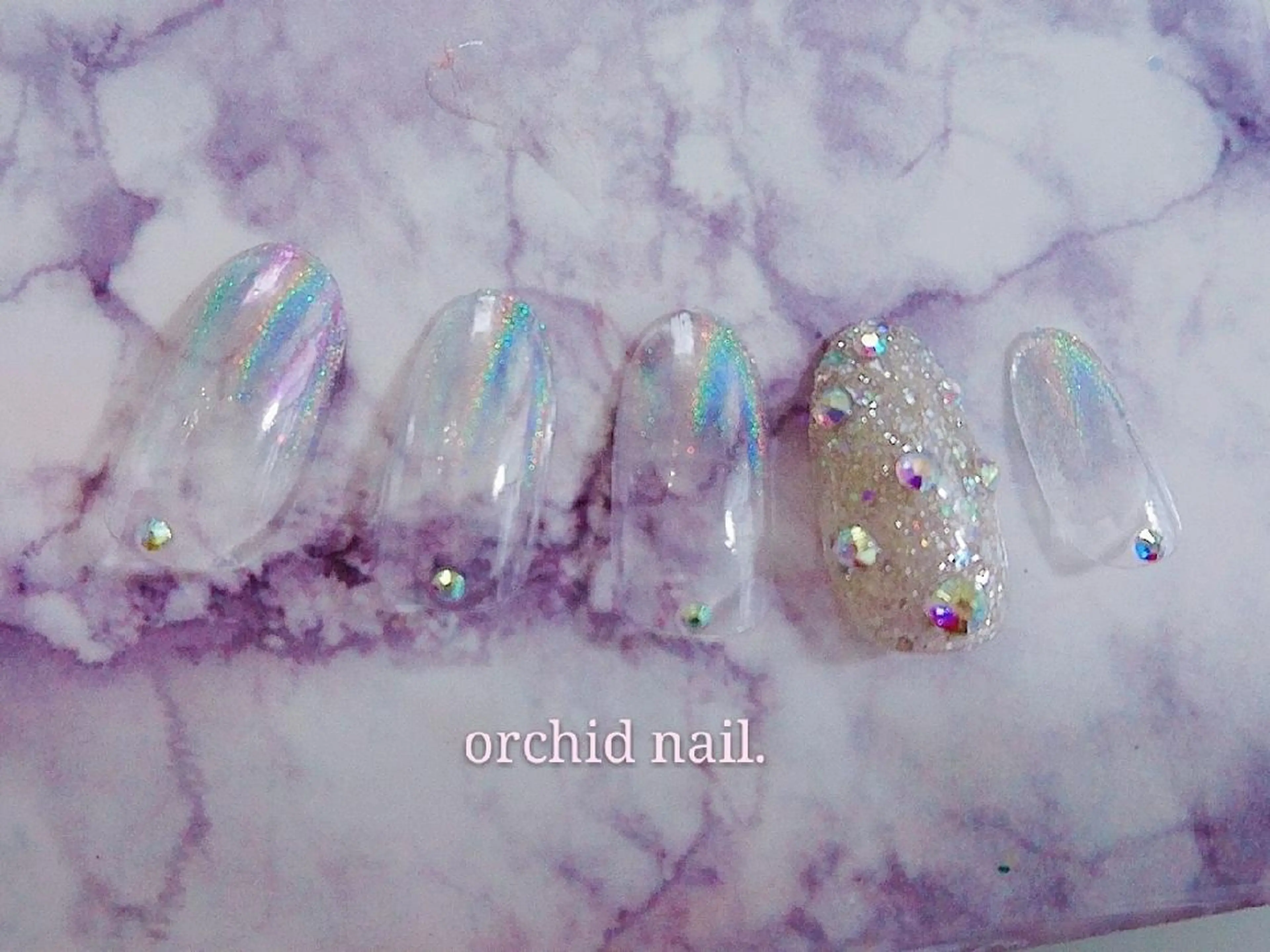 ネイル orchid ♡オーキッドのネイルデザイン