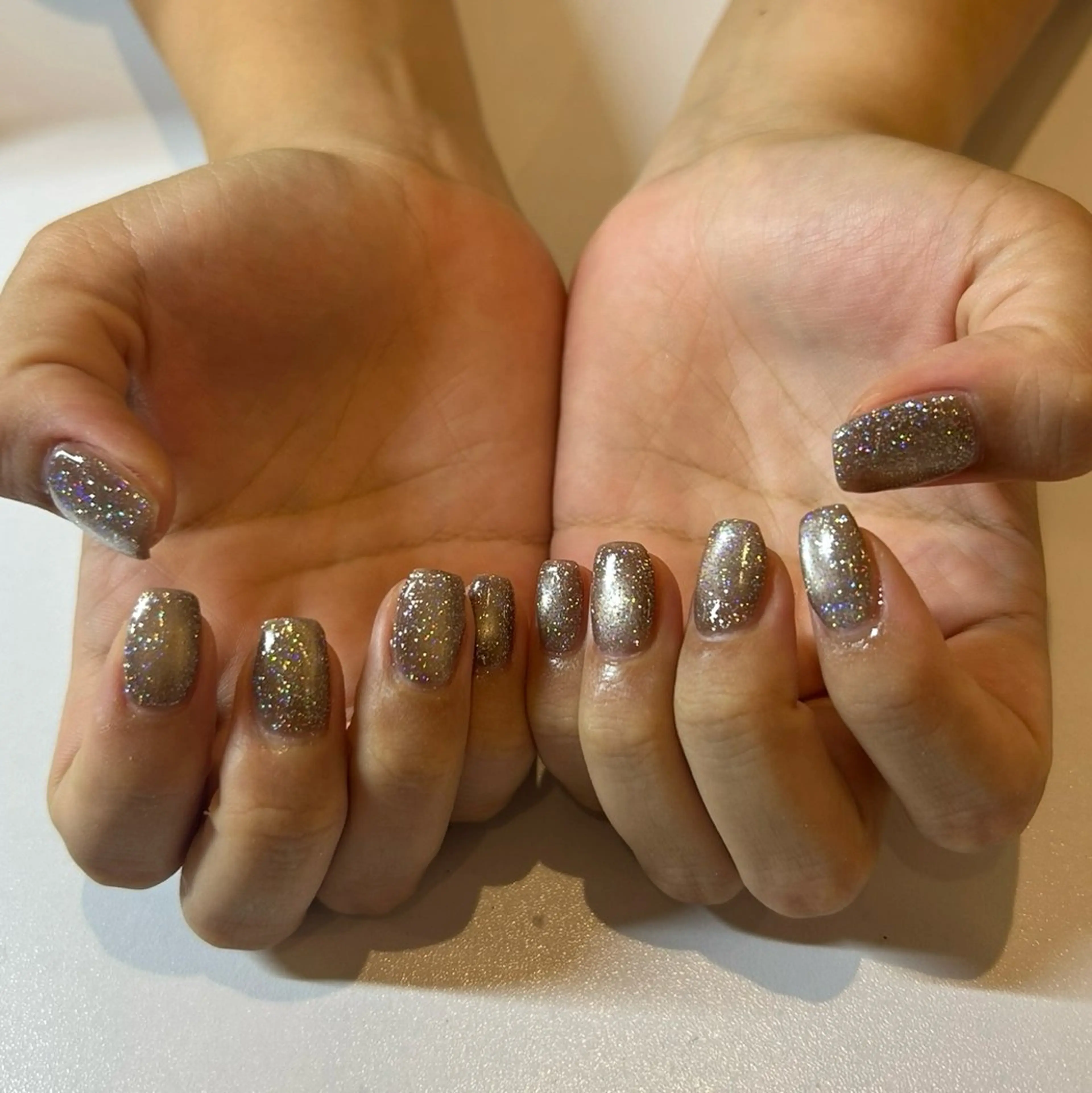 ネイル フラッシュネイル 氷ネイル・うるうるネイル REJOUIR本陣 hirayamaのヘアスタイル