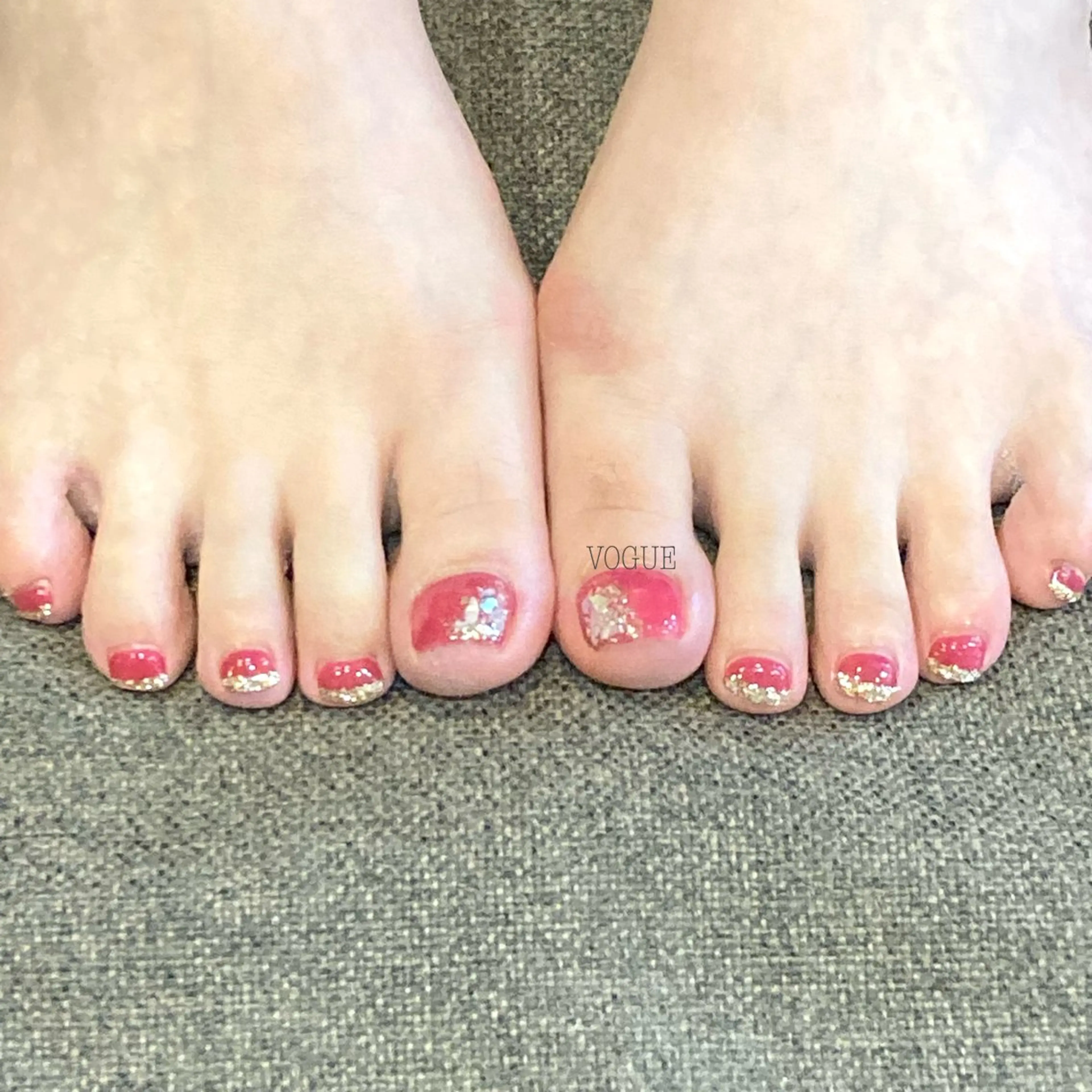 ネイル フットネイル VOGUE ×SWANのネイルデザイン