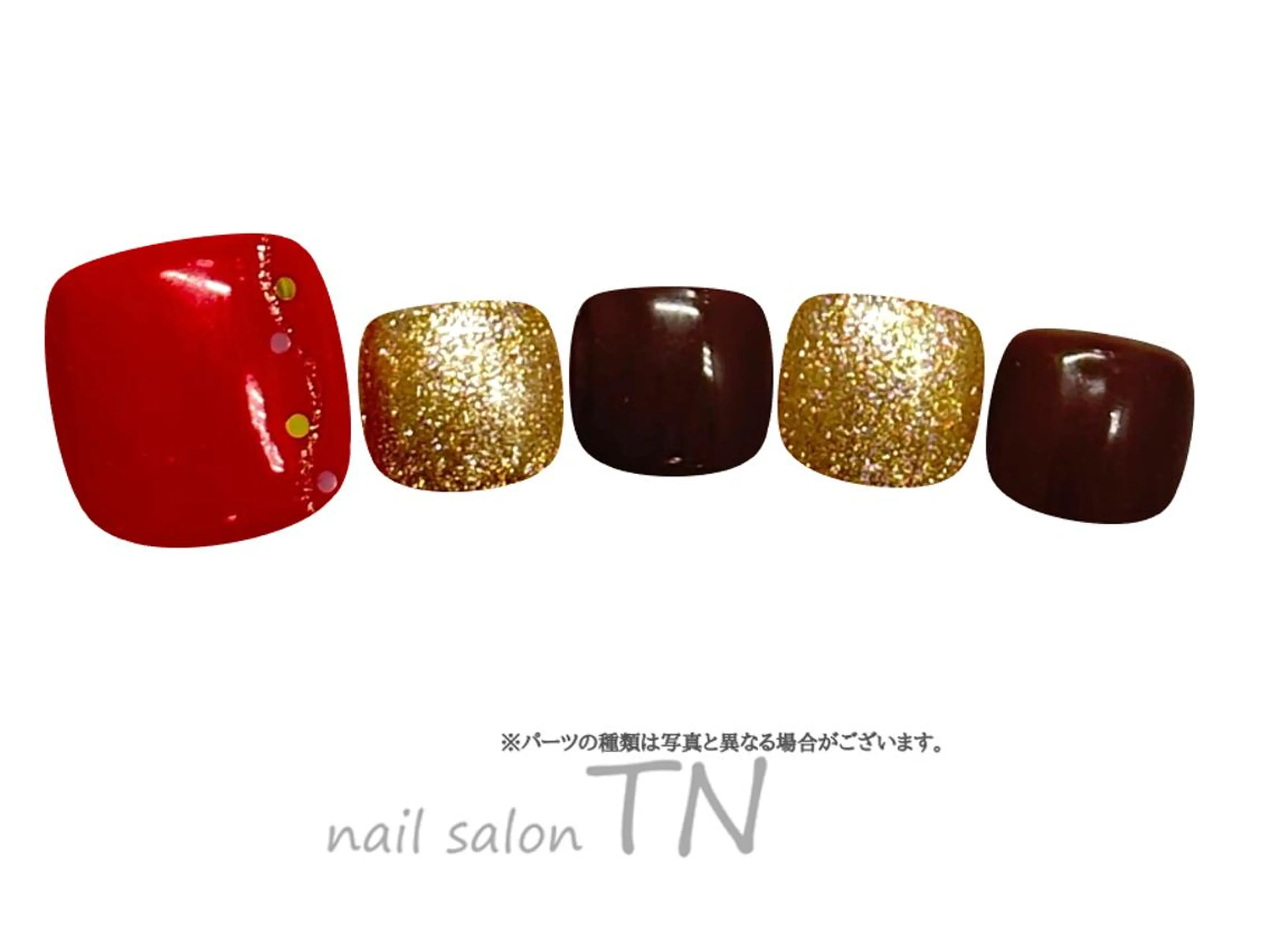 ネイル フットネイル 矢川 まどかのネイルデザイン