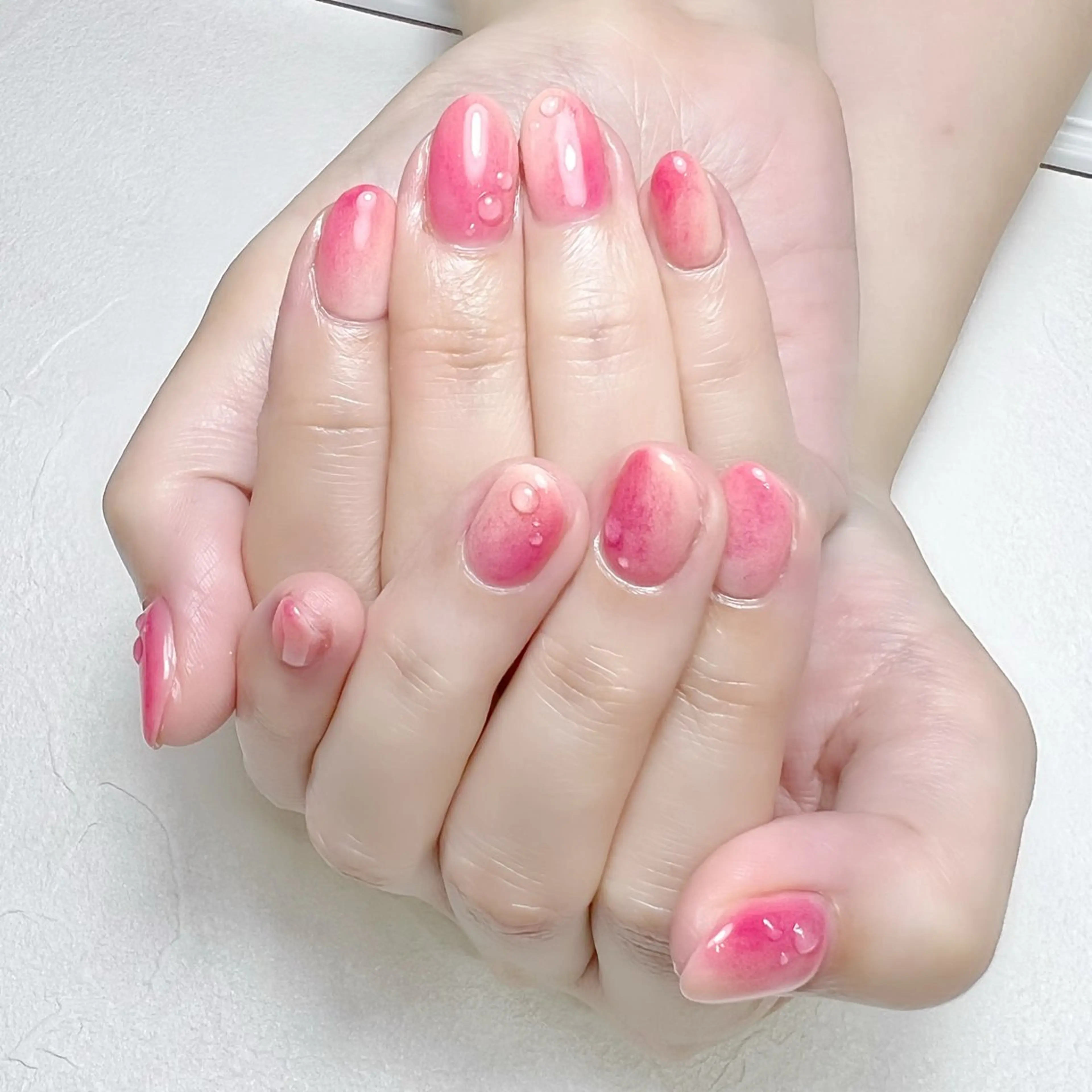 ネイル ニュアンスネイル rouse nail RISATOのネイルデザイン