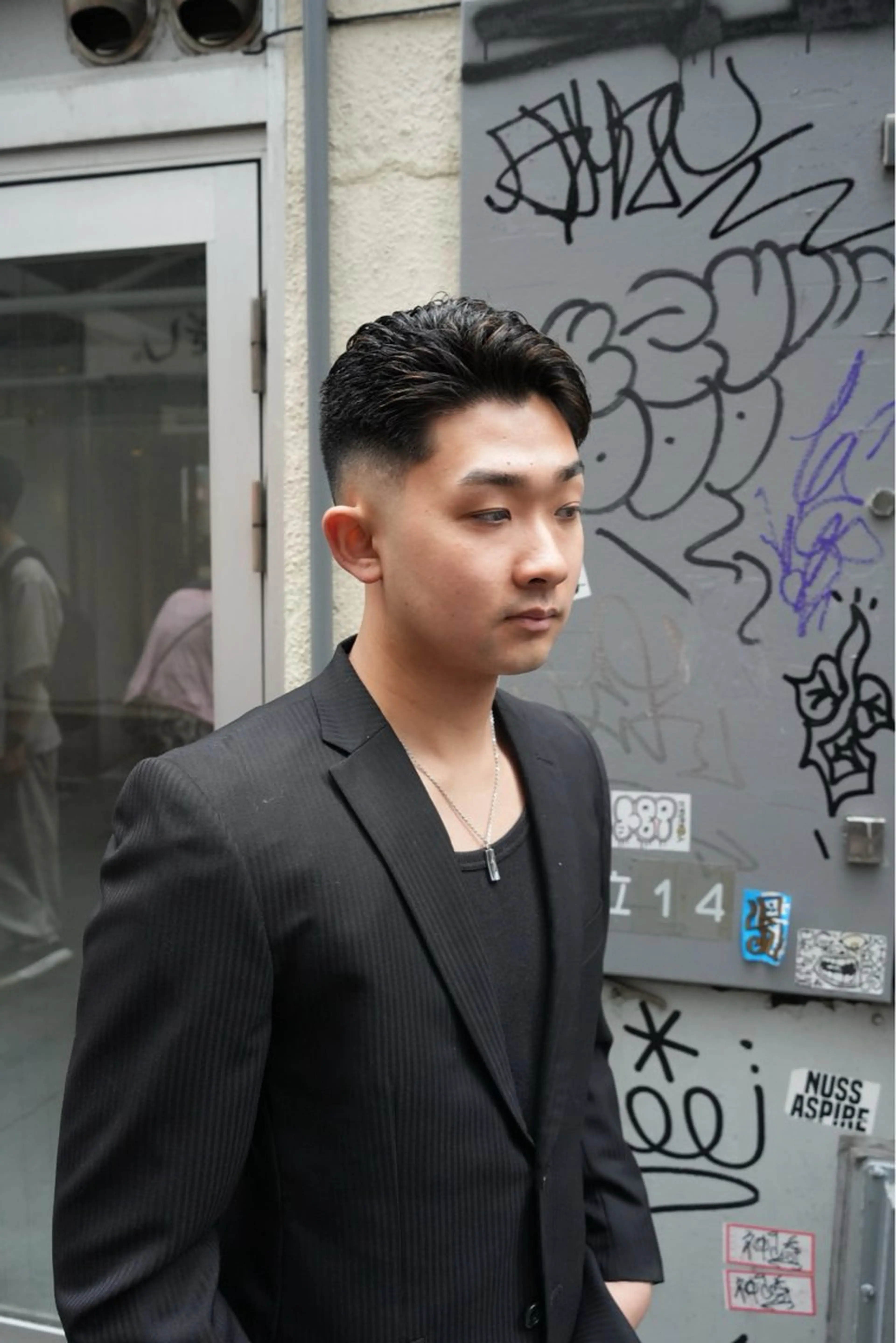 ショート メンズ ZANGIRI 根本のヘアスタイル