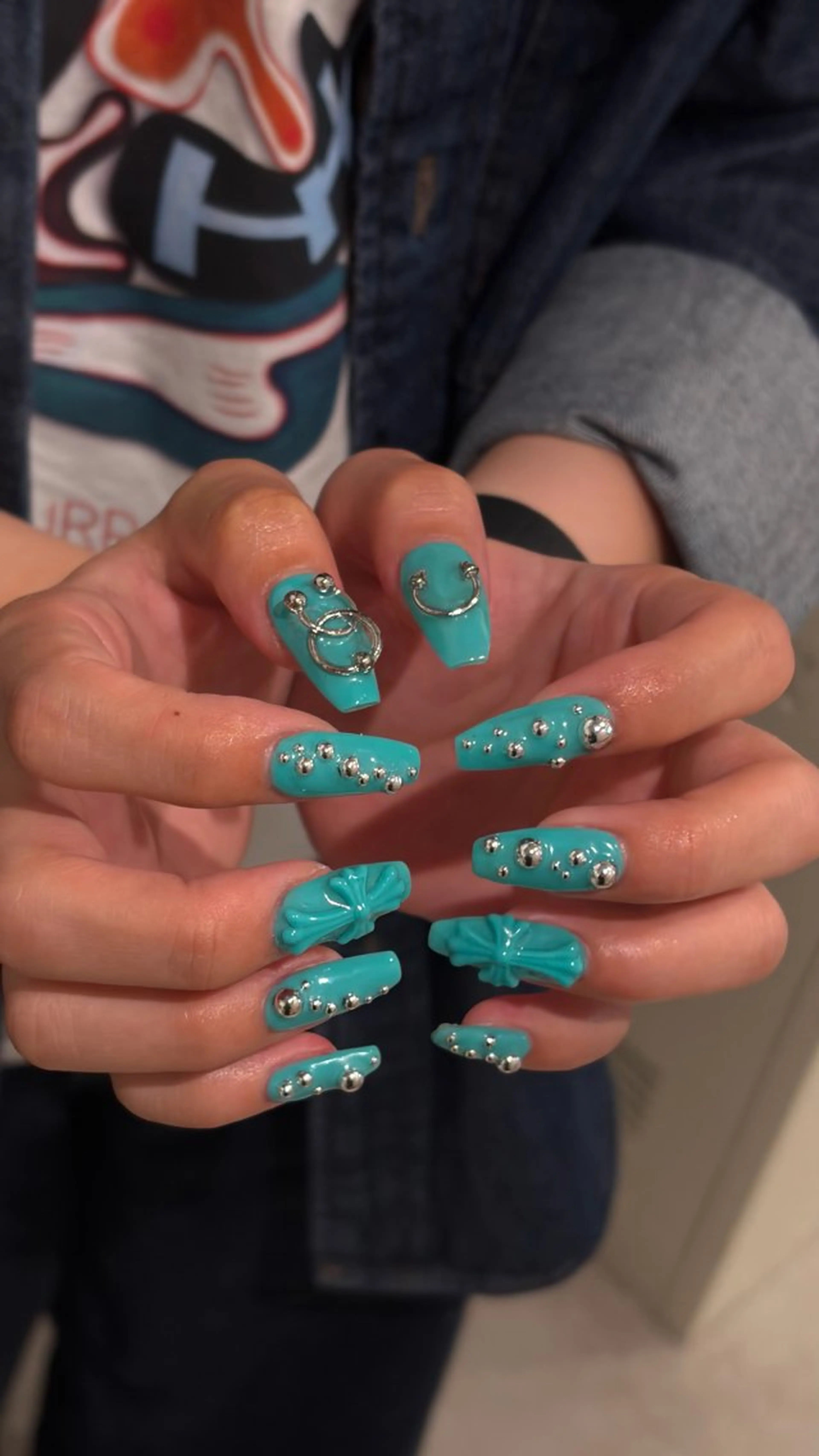 ネイル ハンドネイル 🐬Cxxu° Nail✝️のネイルデザイン
