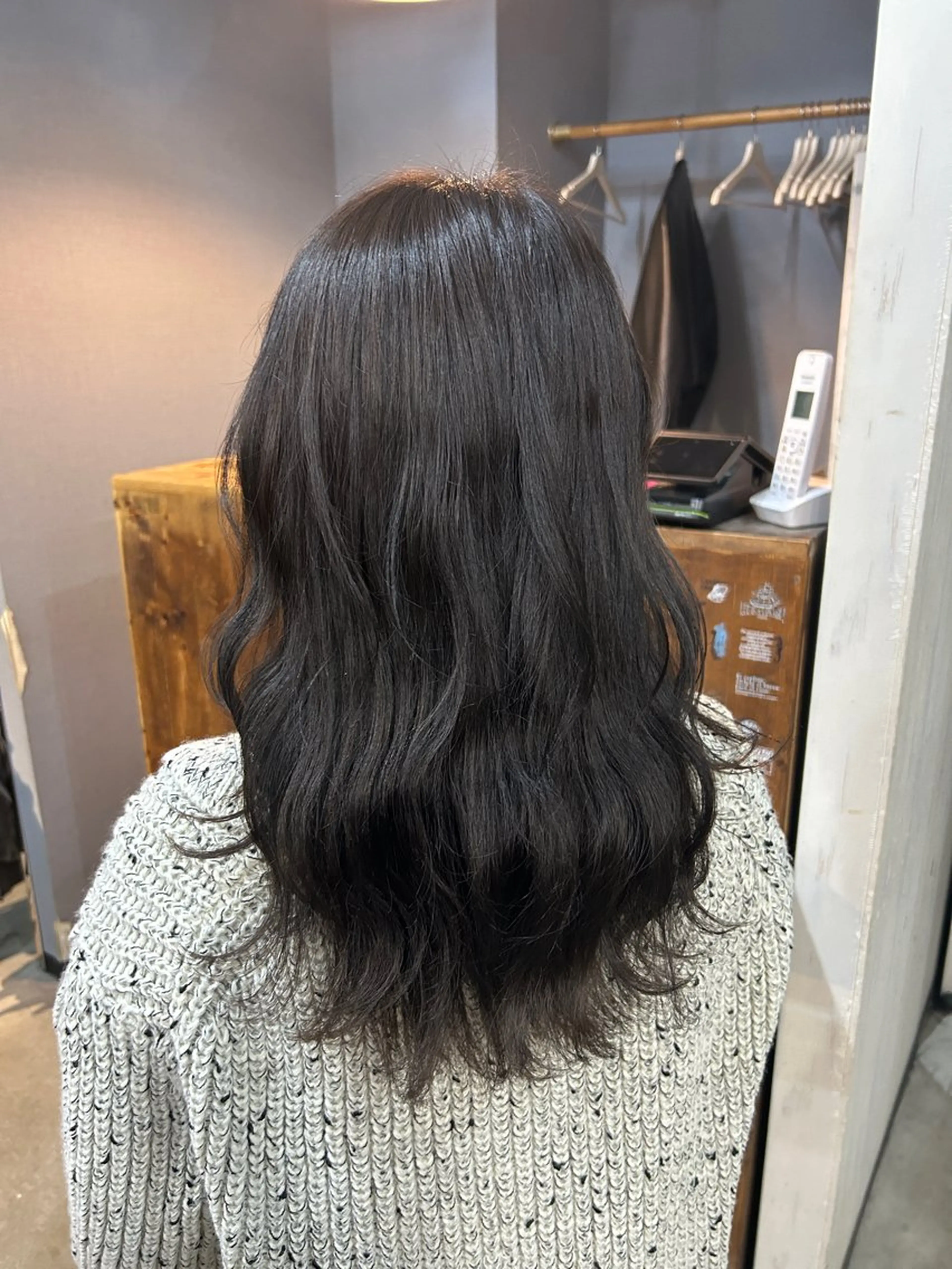 カラー グレージュ オリーブグレージュ オリーブグレー ヘアカラー Yukino/ 透明カラー🫧のヘアスタイル