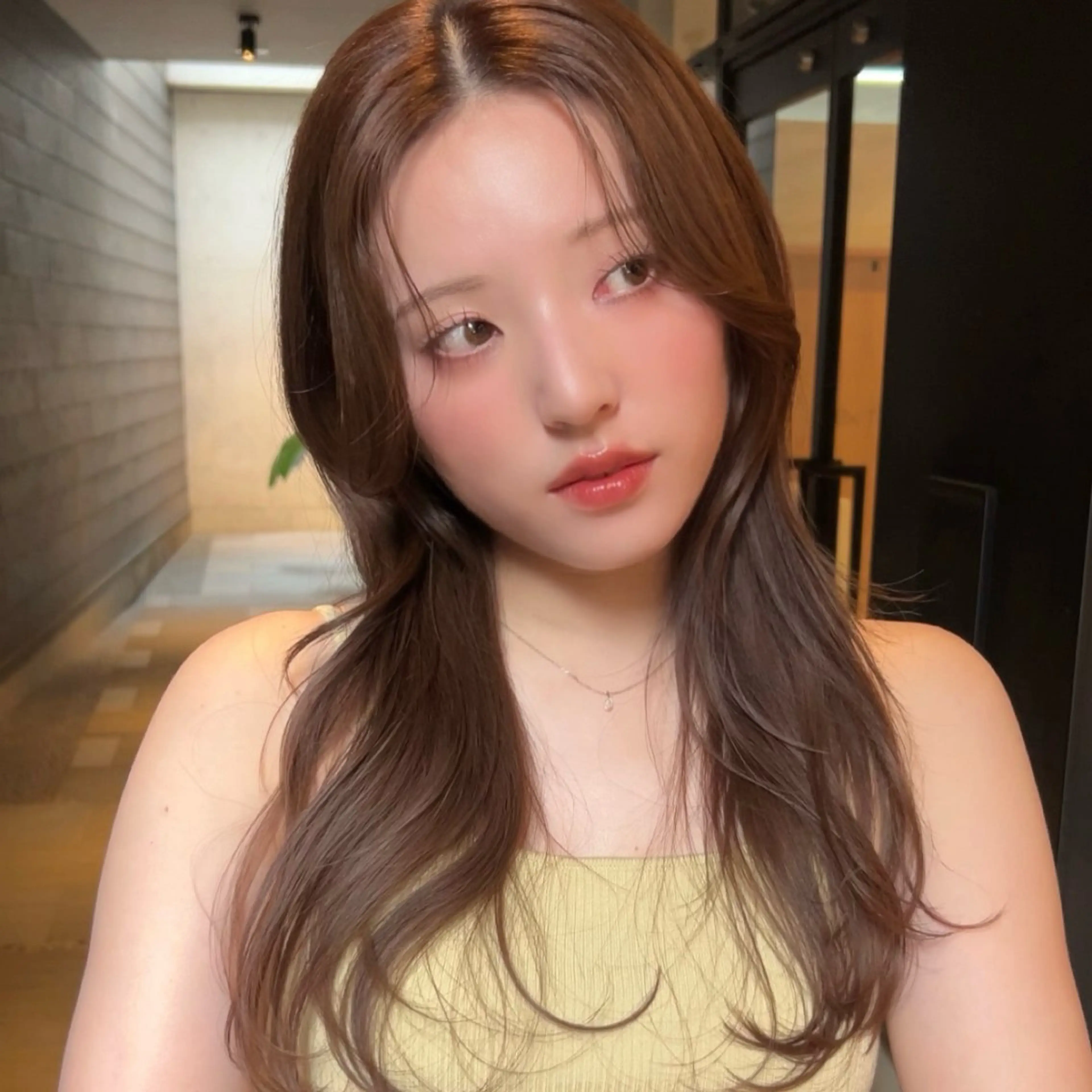 ロング ヘアカラー トリートメント 🌸透明感/レイヤー / 栗林 彩🌸のヘアスタイル