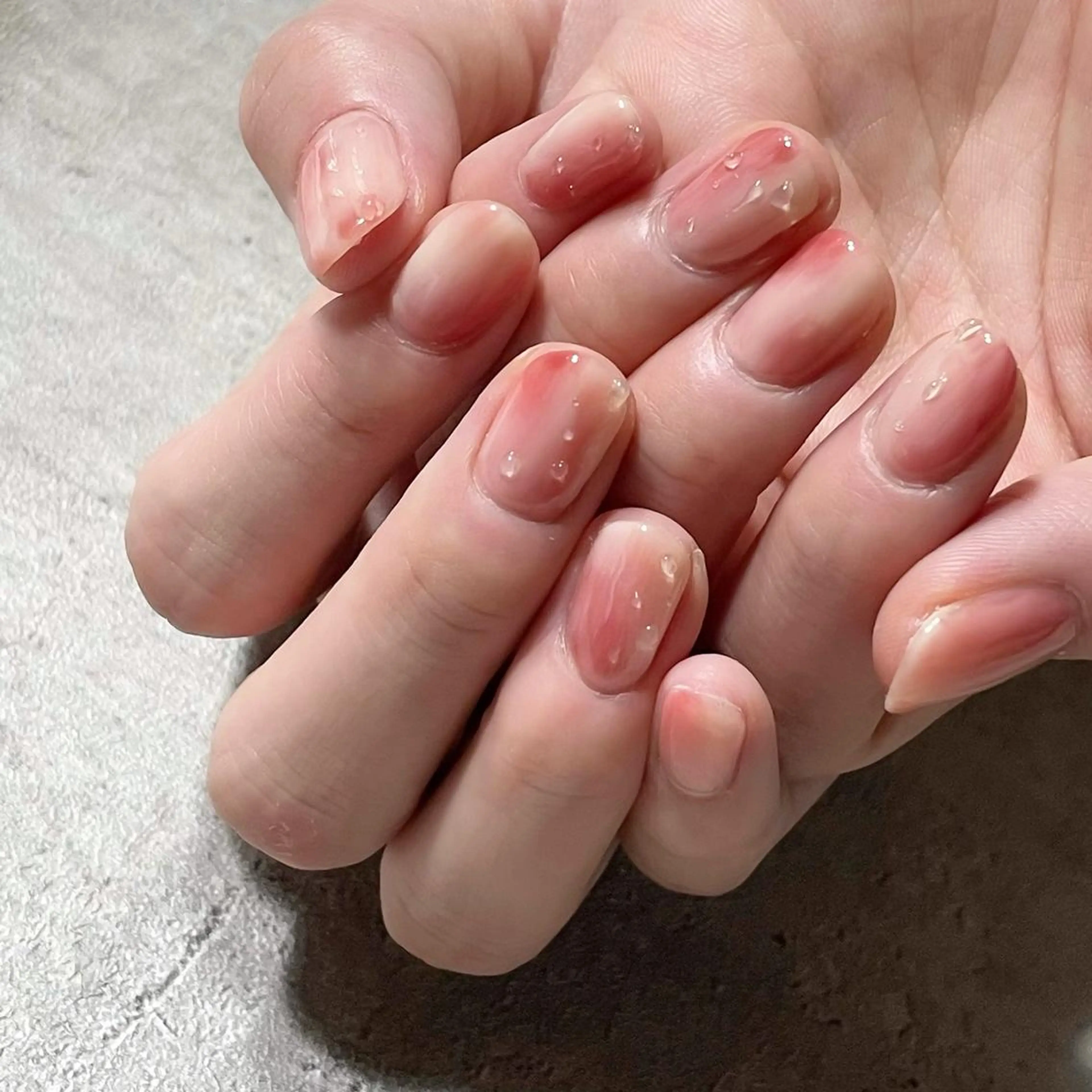 ネイル ジェルネイル 東 千夏のネイルデザイン