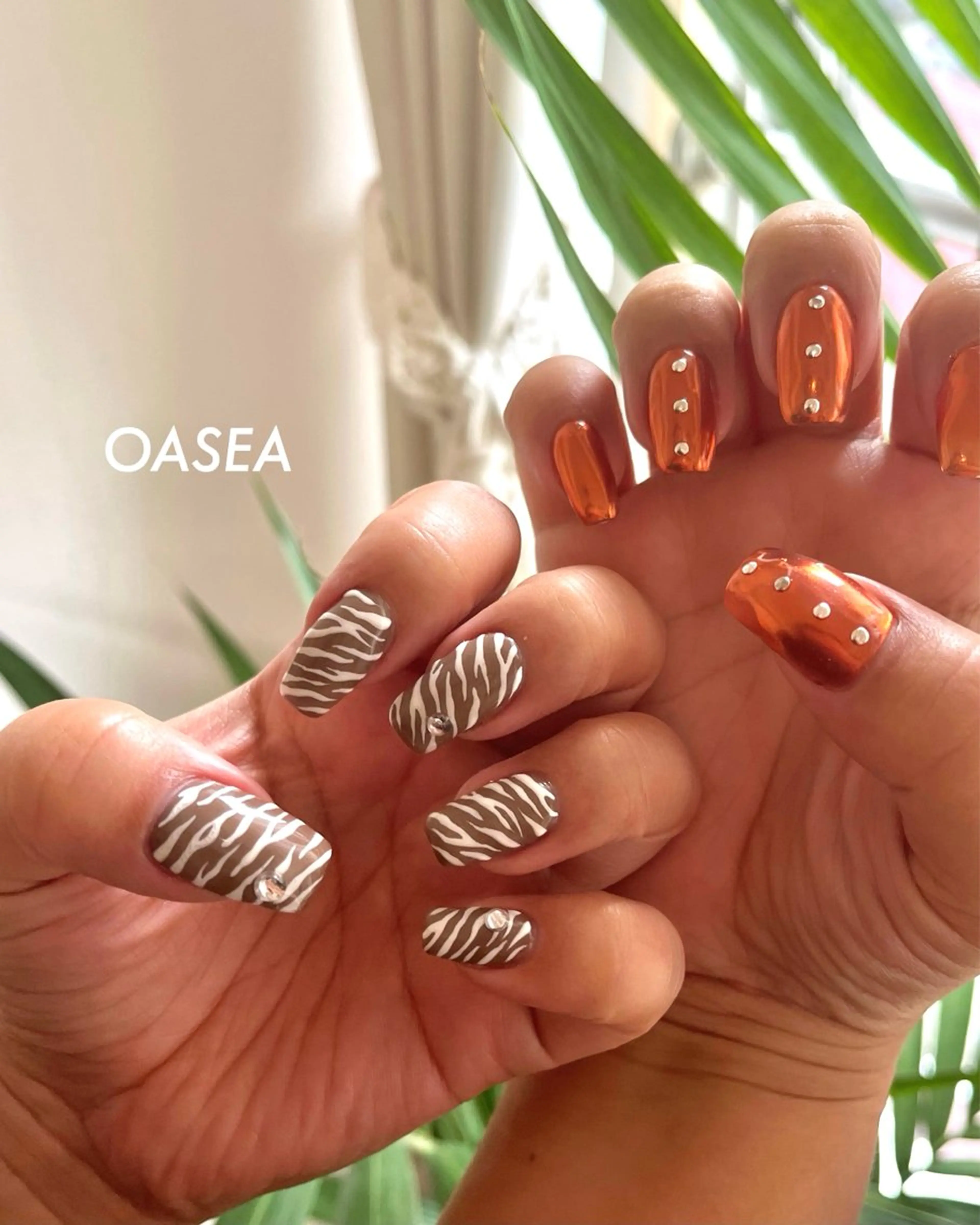 ネイル ハンドネイル 🌞💜 KAORI 🌴のネイルデザイン