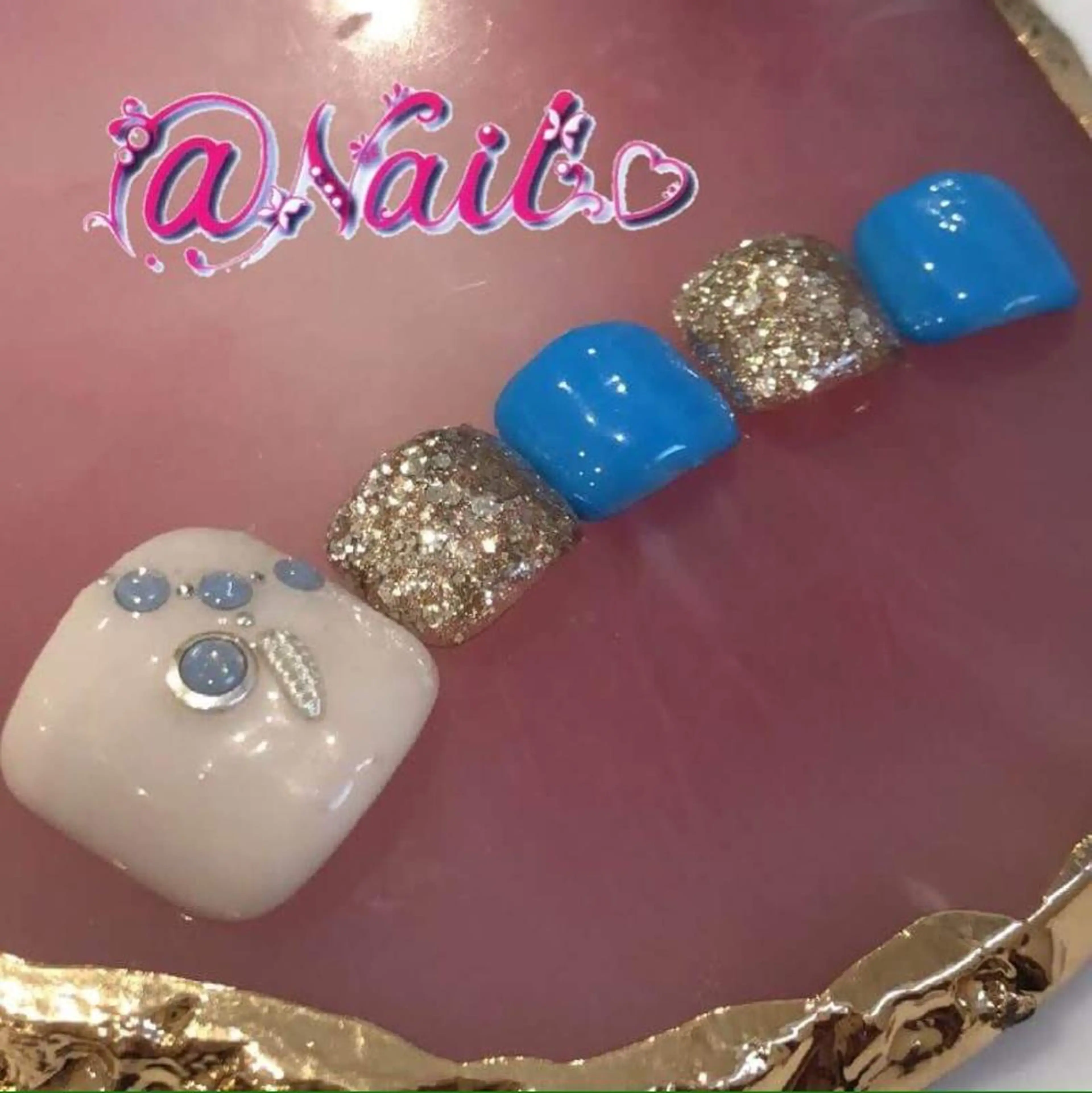 ネイル ネイルチップ 小尾 栞のネイルデザイン