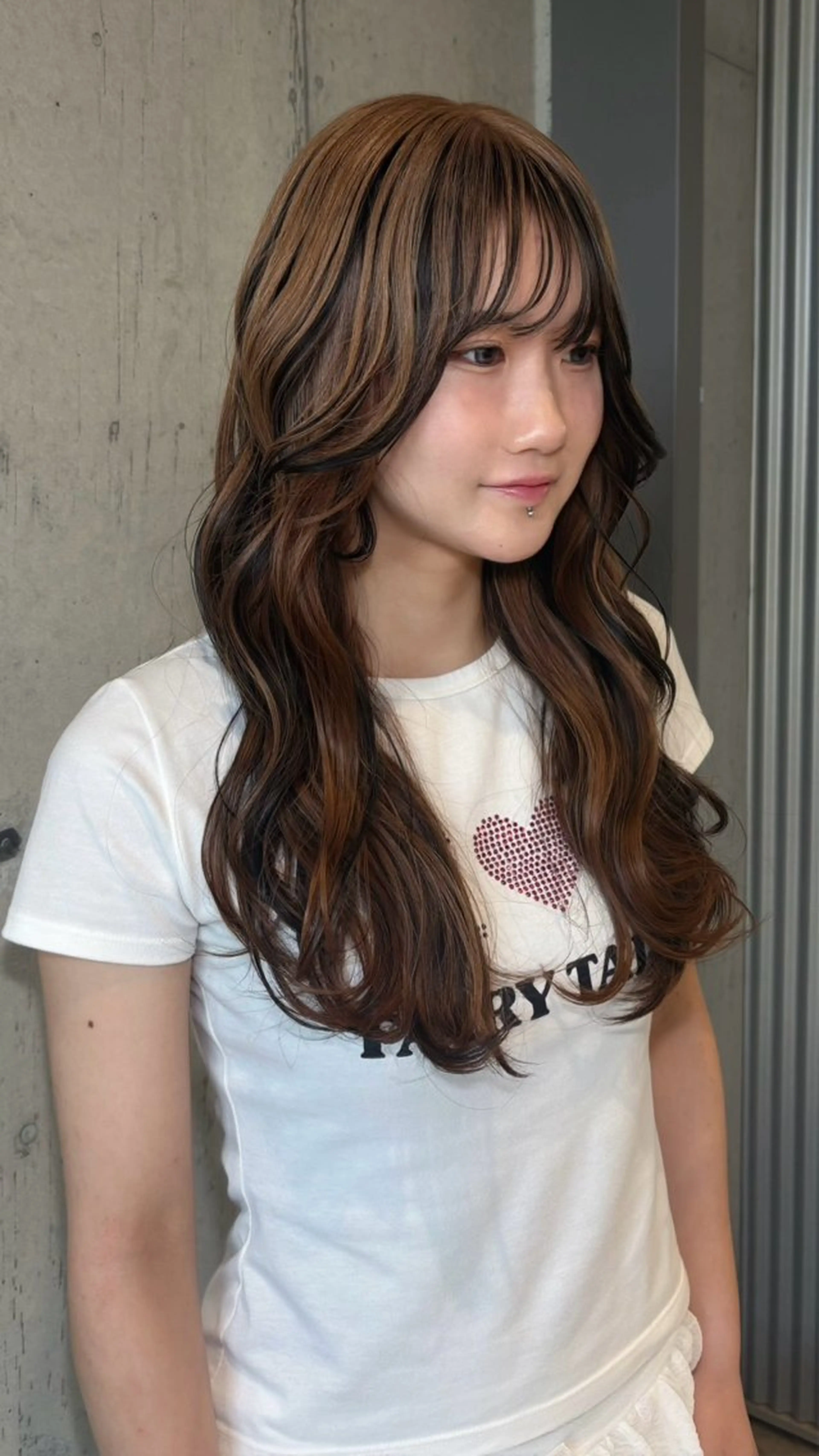 セミロング カラー ブリーチ大好き美容師 /タイガ🐯のヘアスタイル