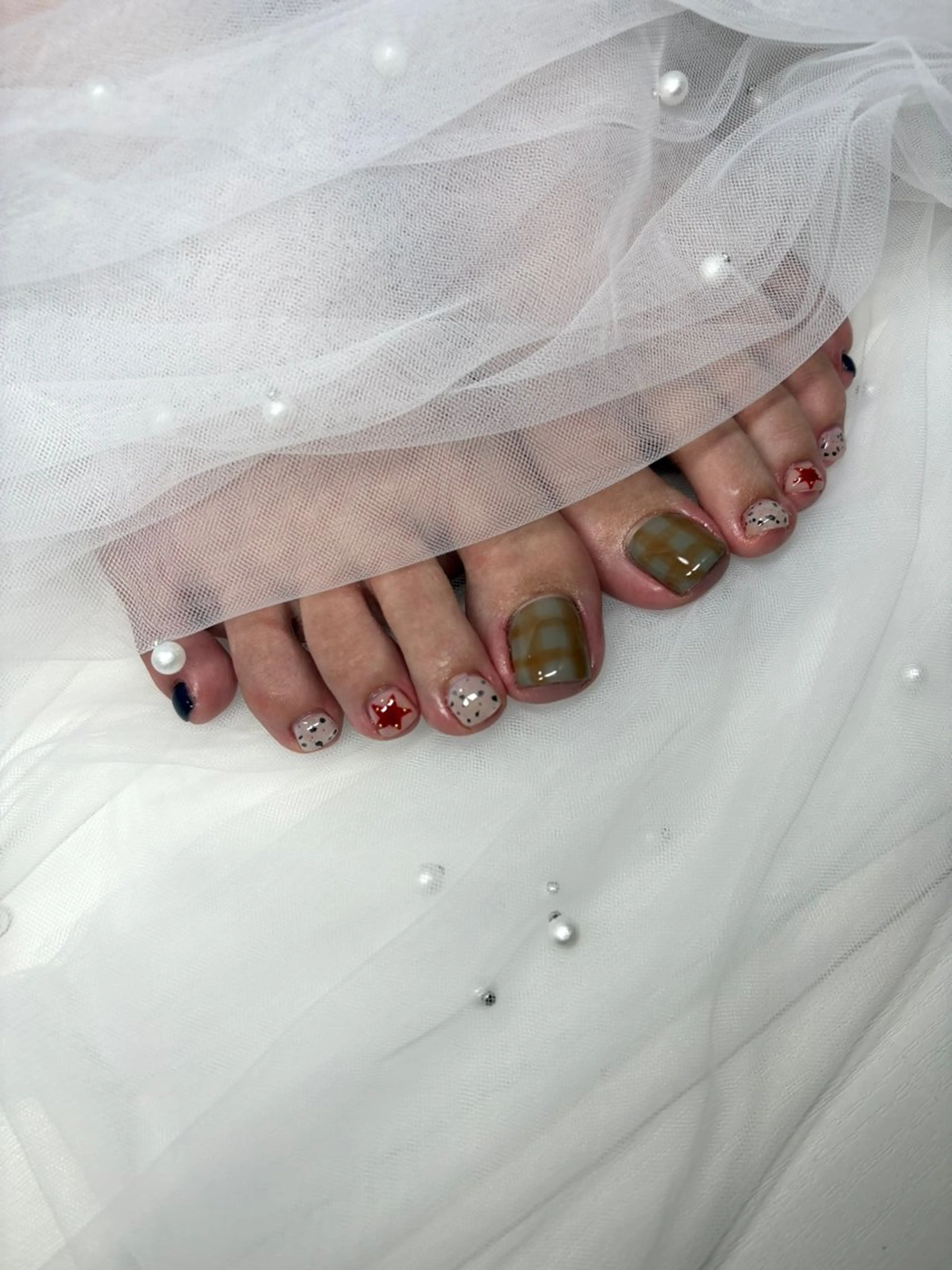 ネイル フットネイル ANELA mのネイルデザイン