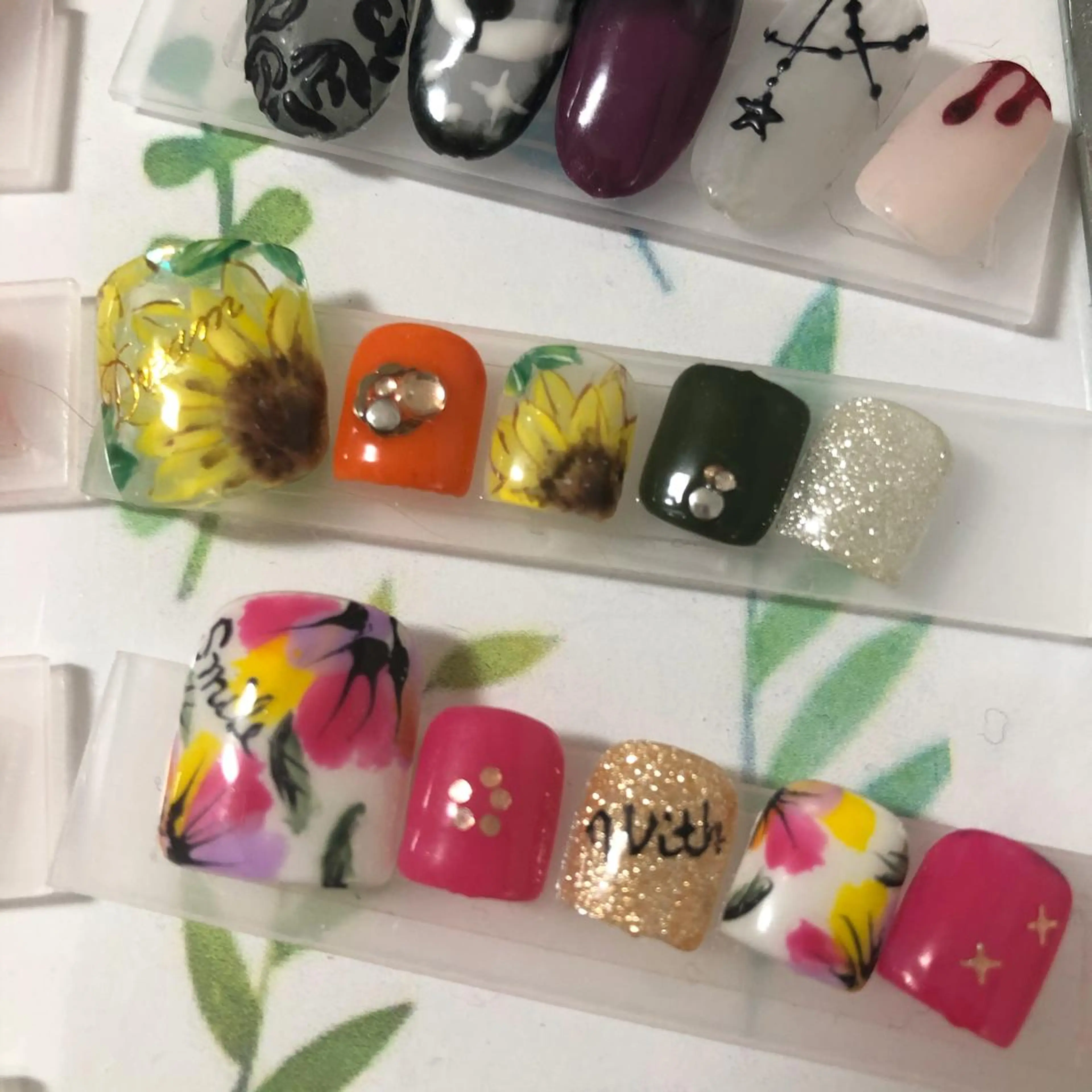 ネイル 奥園 良恵のネイルデザイン