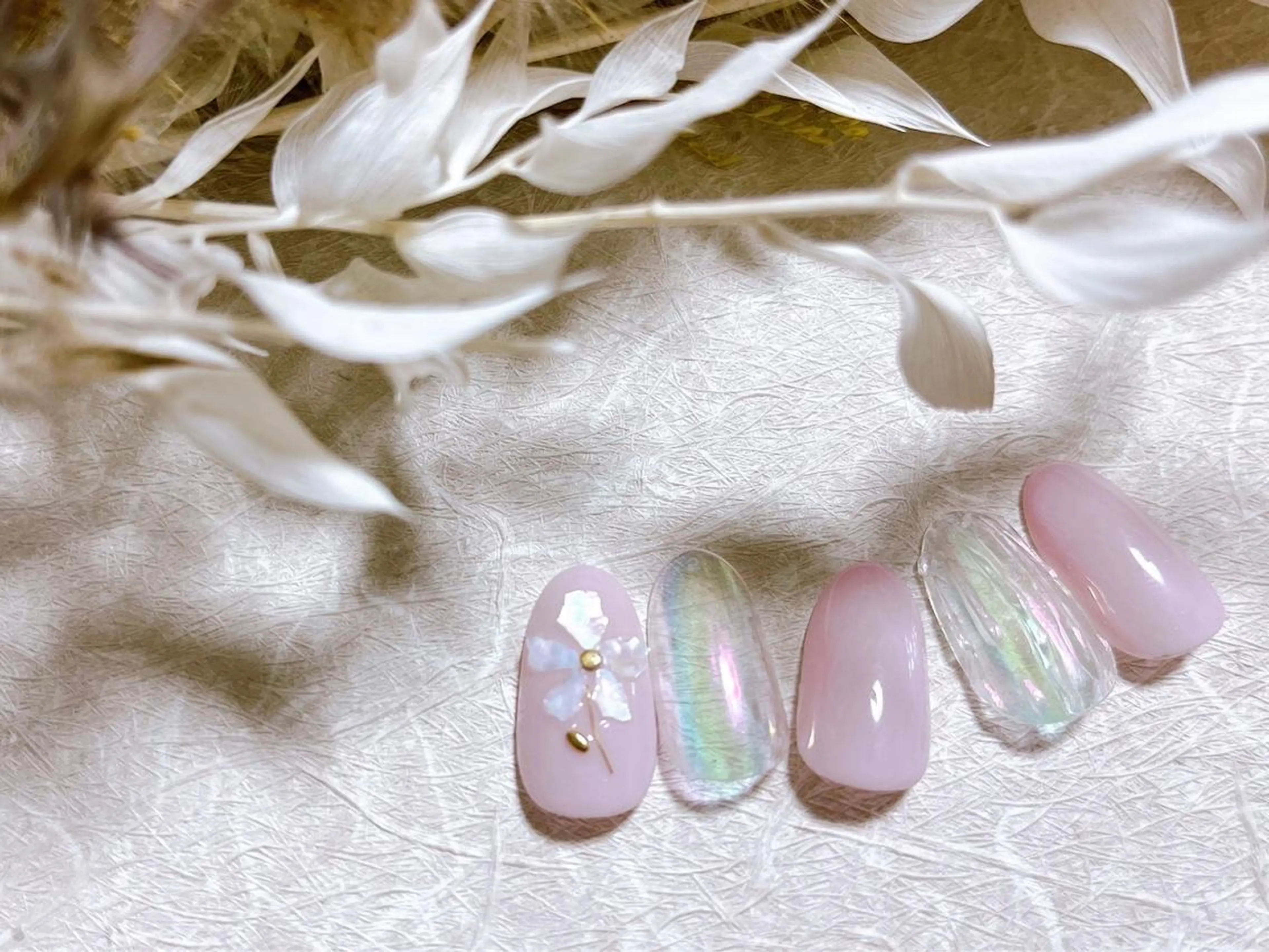 ネイル クリアネイル ジェルネイル 韓国ネイル パラジェル 春ネイル ハンドネイル kiki nail &brow二子玉川の眉毛・アイブロウイメージ