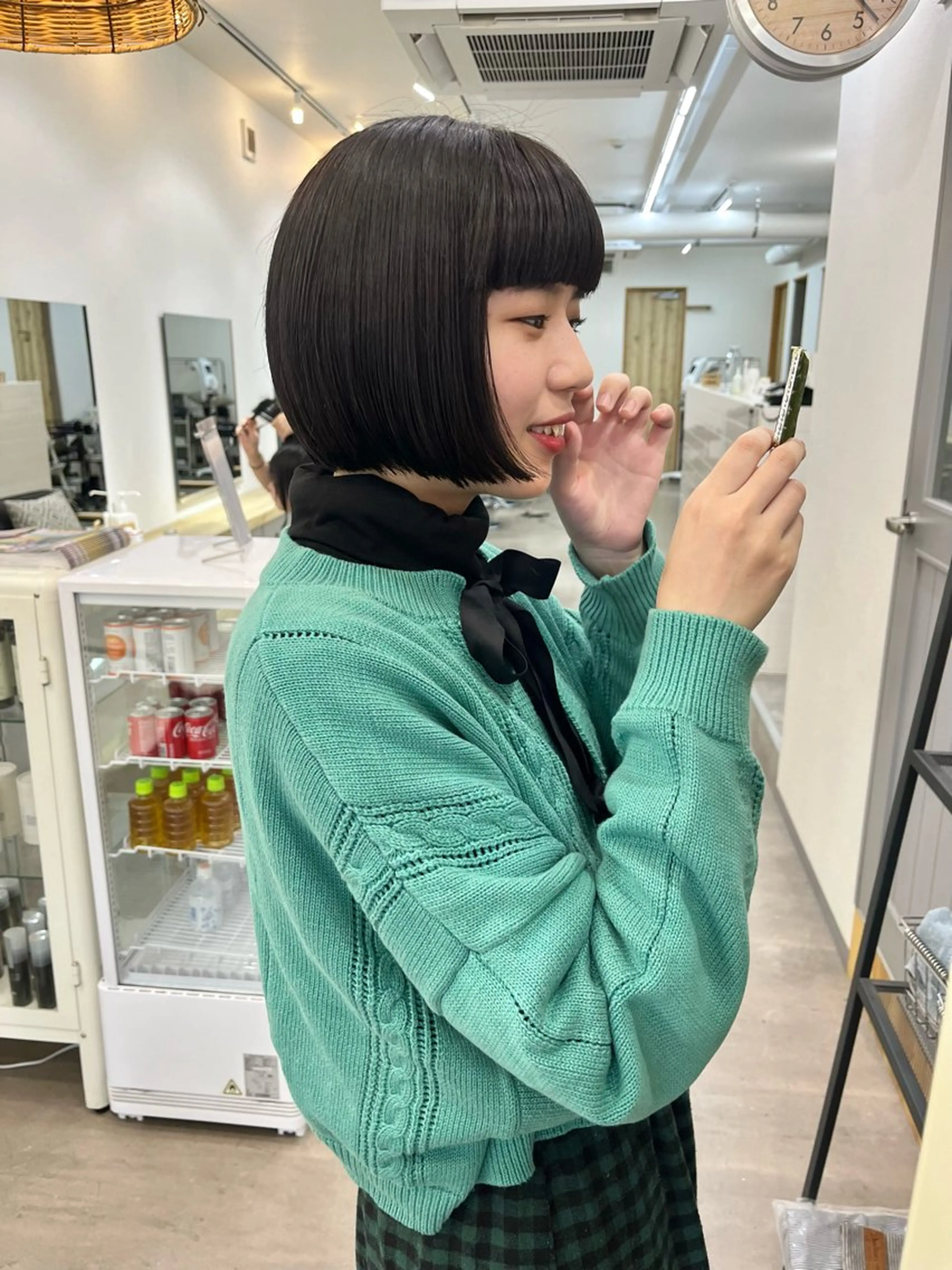 ショート カラー カット ヘアカラー トリートメント 🌼sunc HINAMI🌼のヘアスタイル