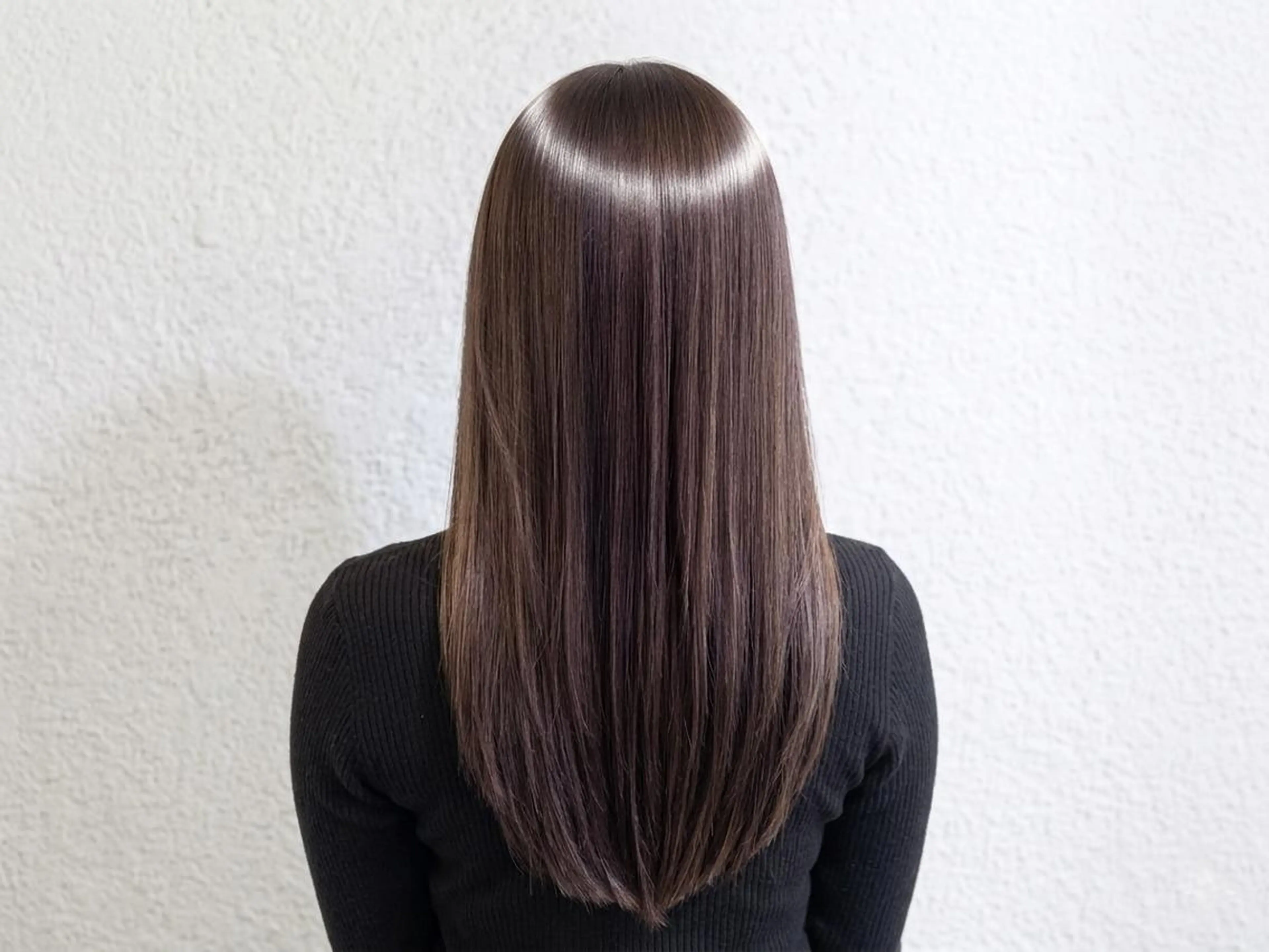 ロング カット 縮毛矯正 トリートメント APHRODITE 升田　潤のヘアスタイル