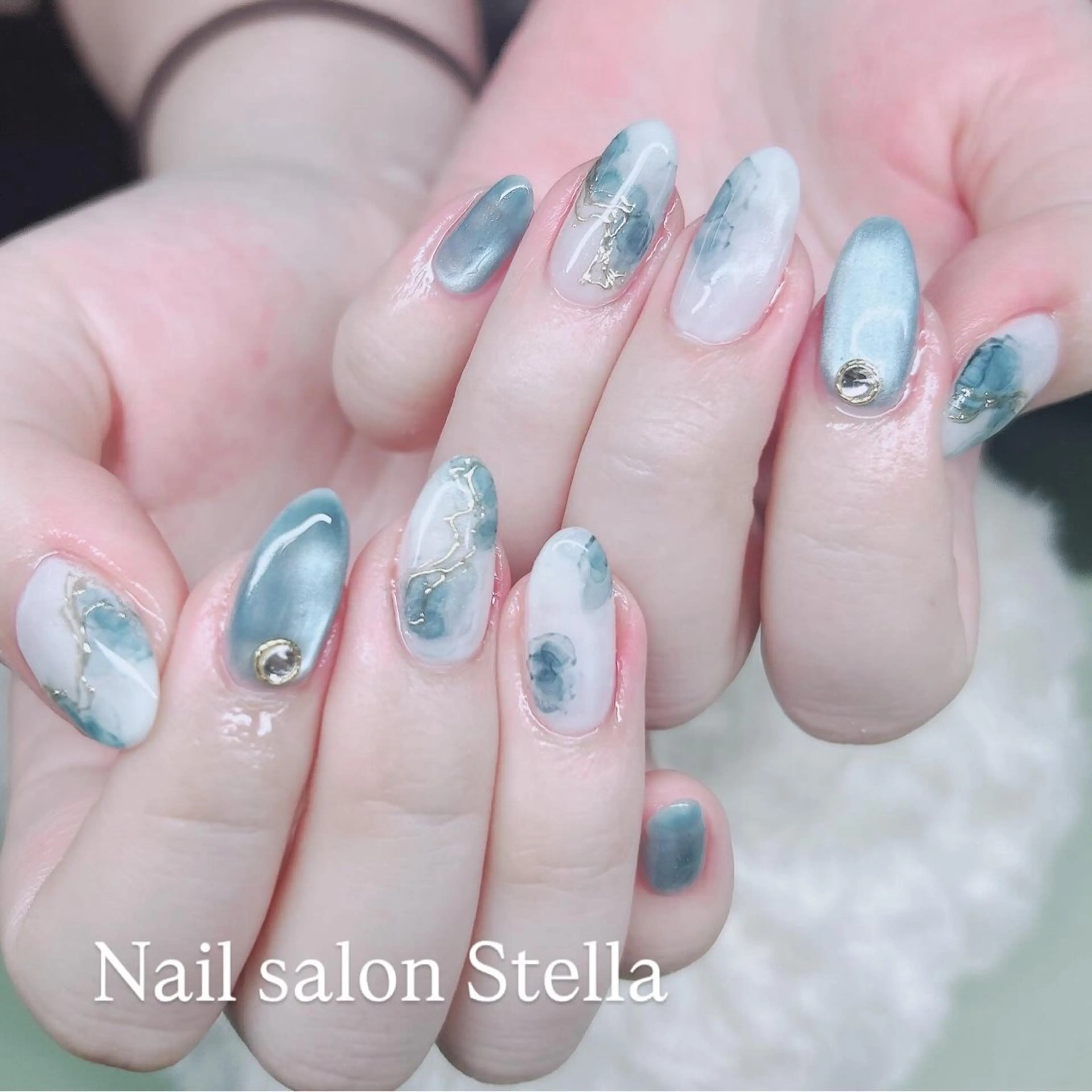 ネイル マグネットネイル Nail salon Stellaのネイルデザイン